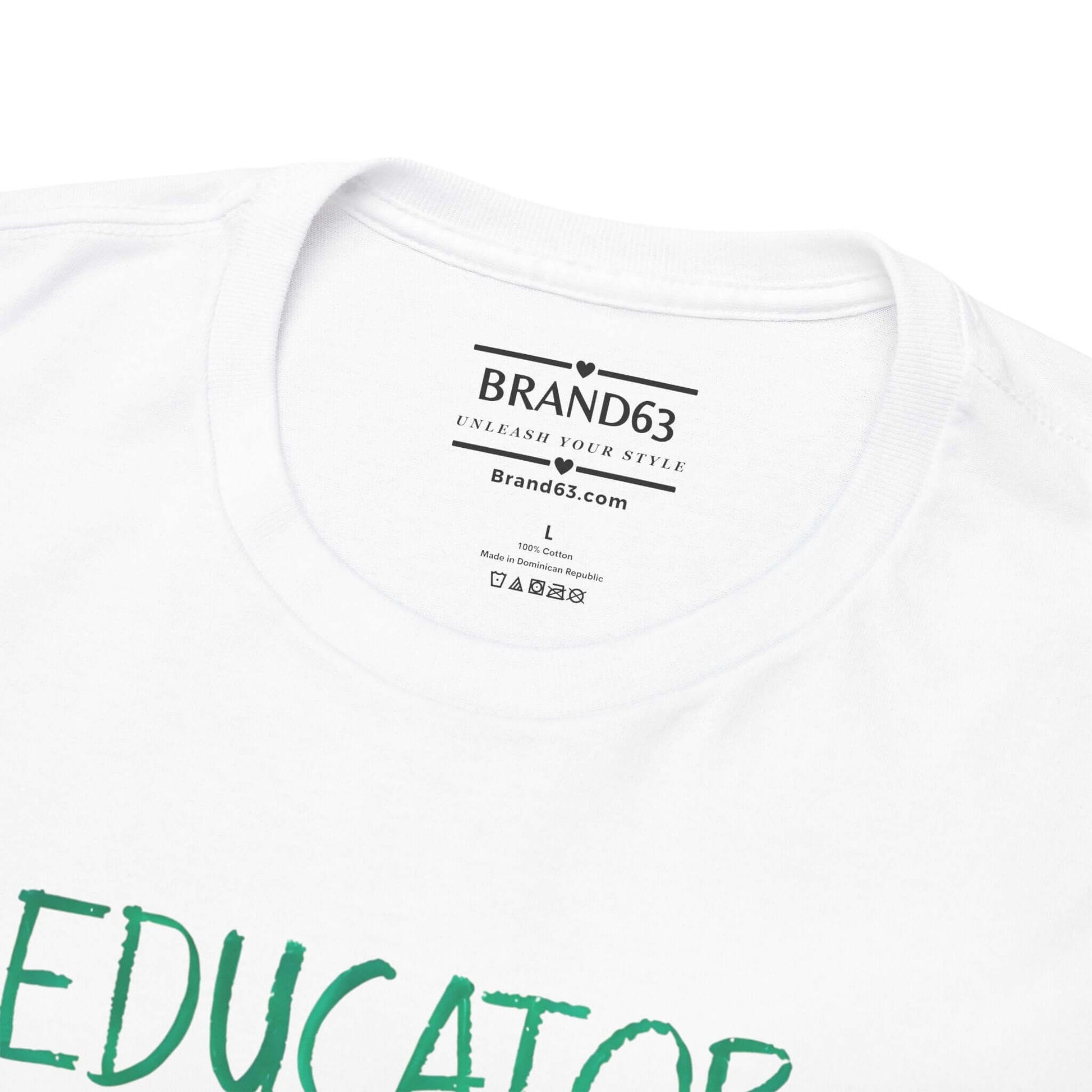 Educator T-Shirt, Brand63