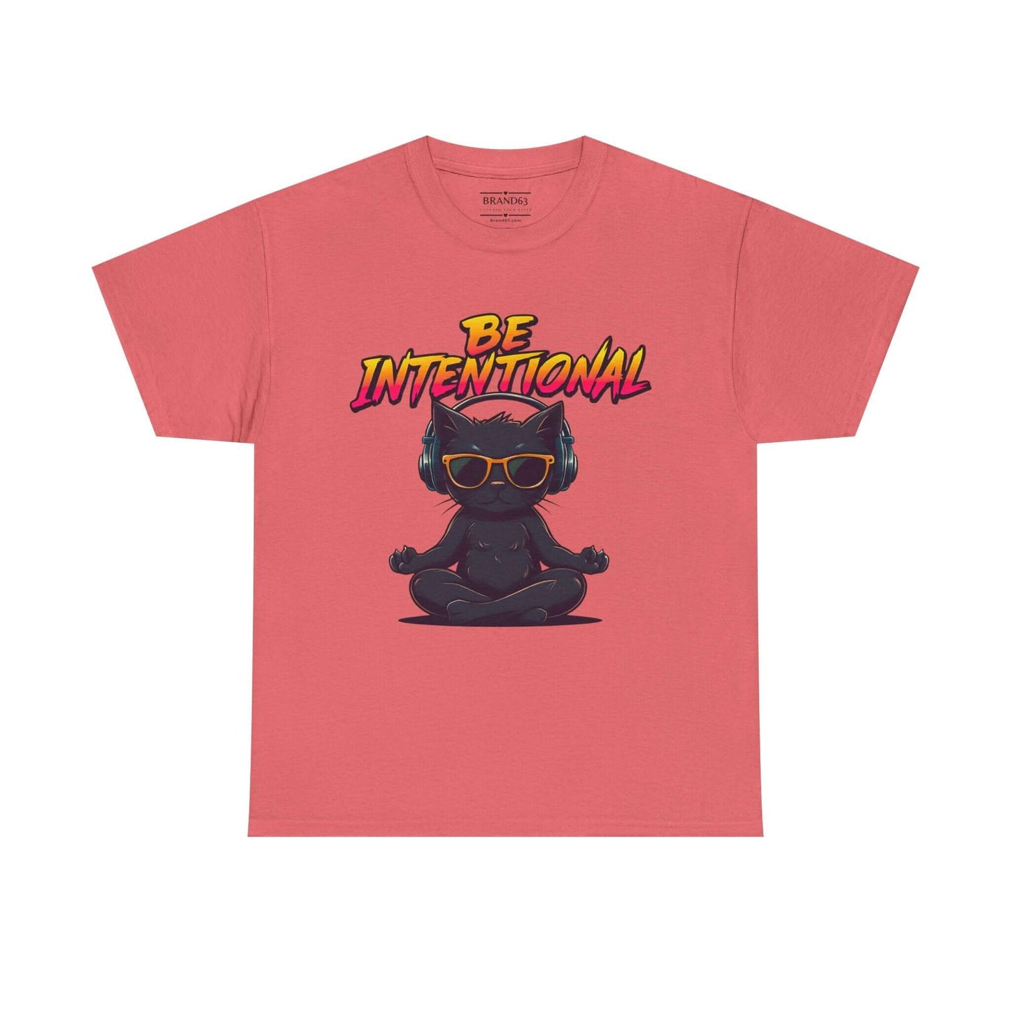 Exclusive Be Intentional Positive Vibe T-Shirt, Unisex, Brand63