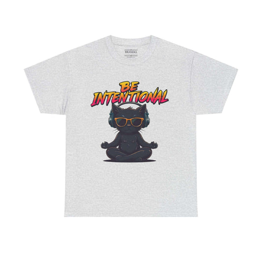 Exclusive Be Intentional Positive Vibe T-Shirt, Unisex, Brand63