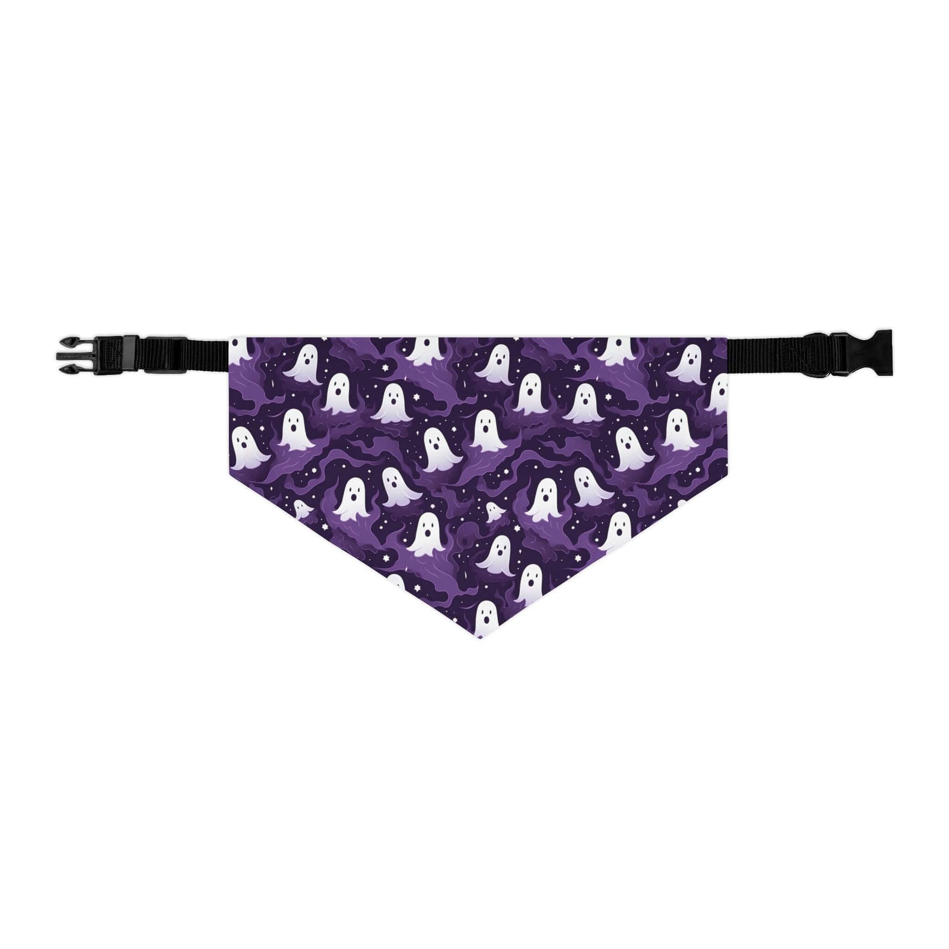 Ghostly Halloween Pet Bandana Collar, Brand63