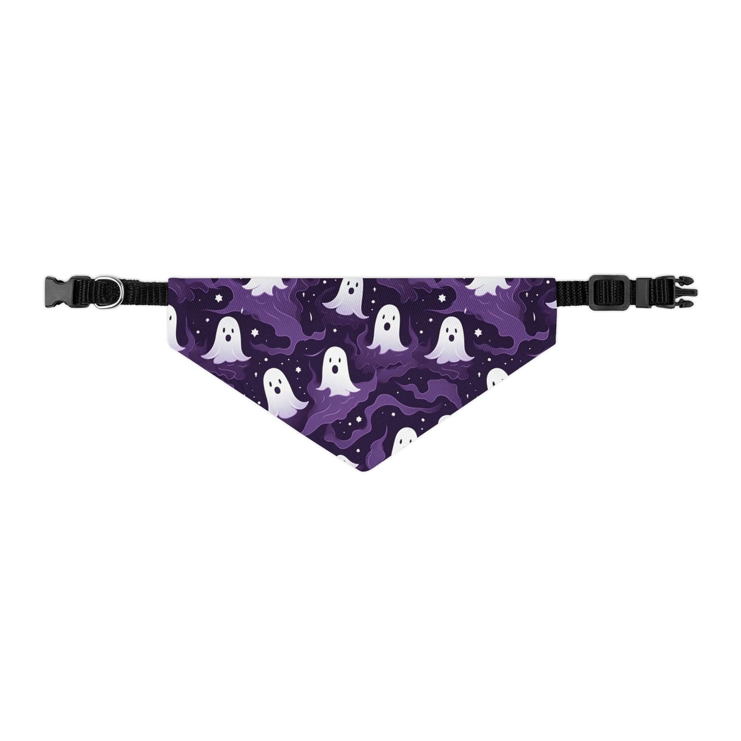 Ghostly Halloween Pet Bandana Collar, Brand63