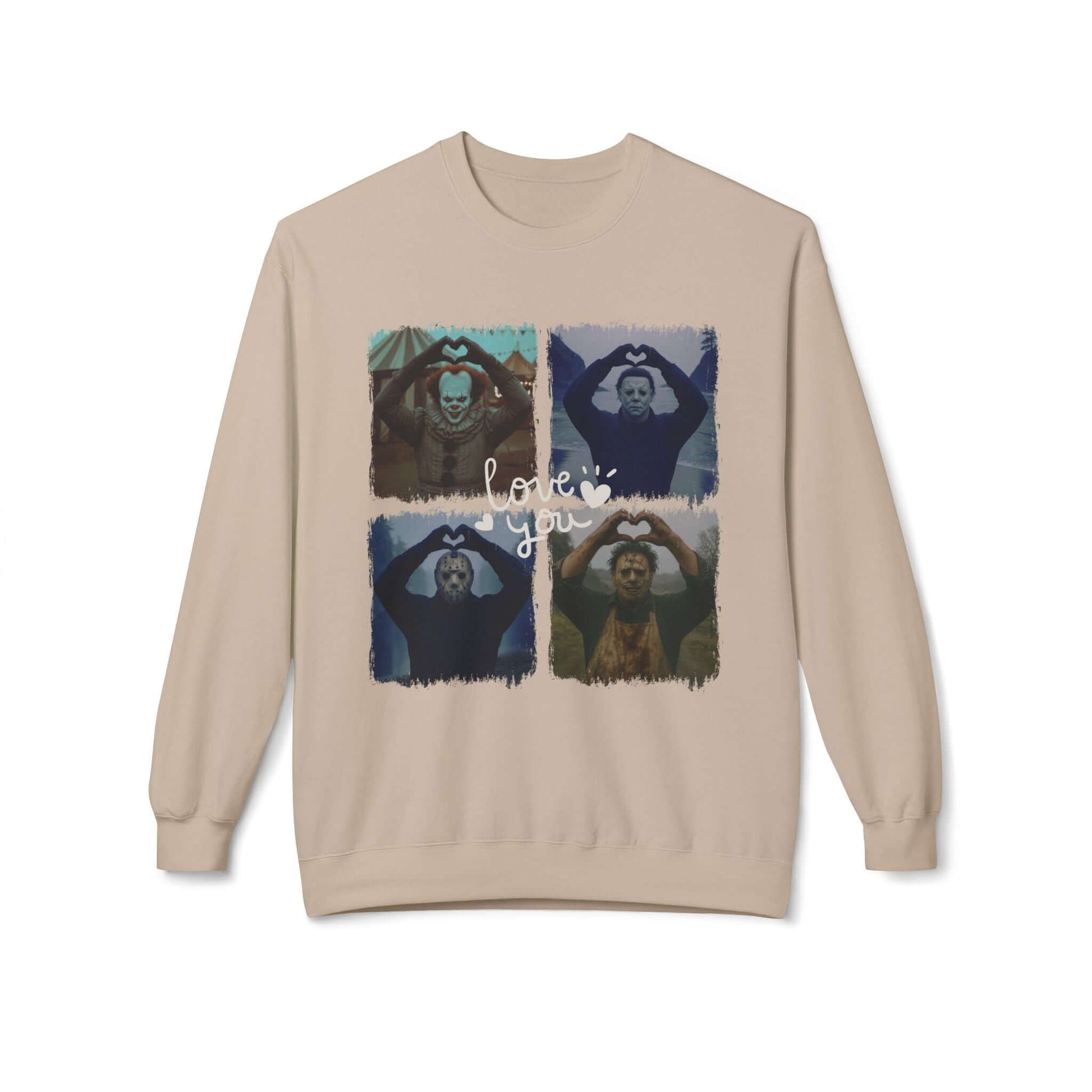 Halloween Horror Movie Love You Sweatshirt, Brand63