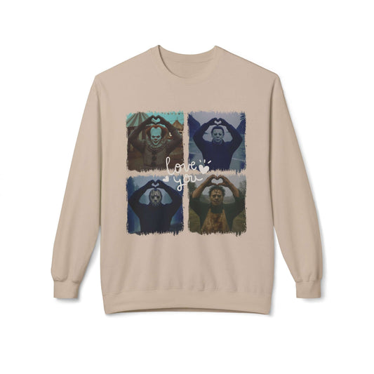 Halloween Horror Movie Love You Sweatshirt, Brand63