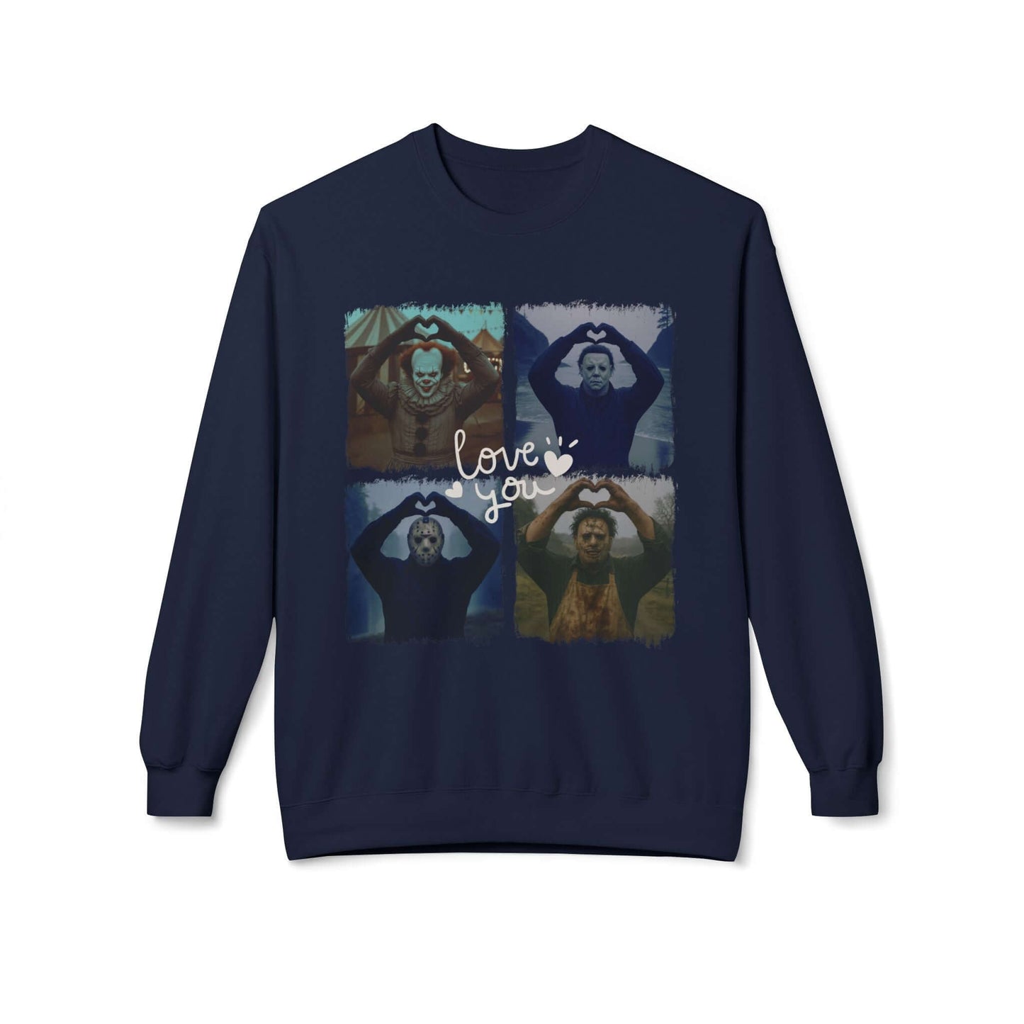Halloween Horror Movie Love You Sweatshirt, Brand63