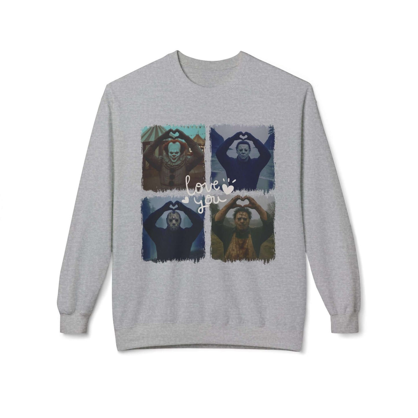 Halloween Horror Movie Love You Sweatshirt, Brand63