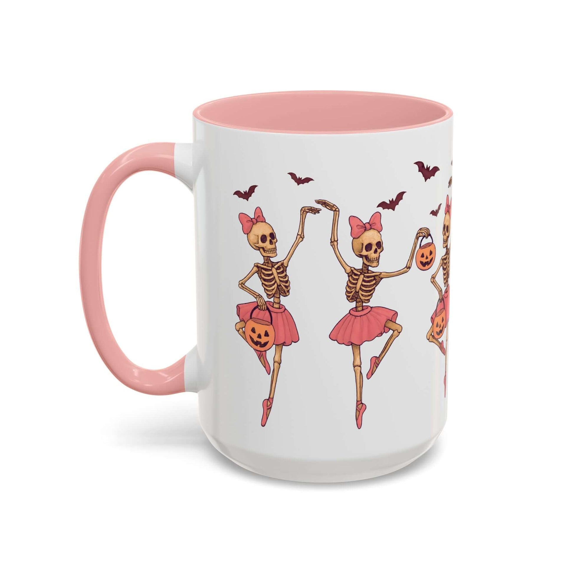 Halloween Skeleton Ballerina Dancers Mug, Brand63
