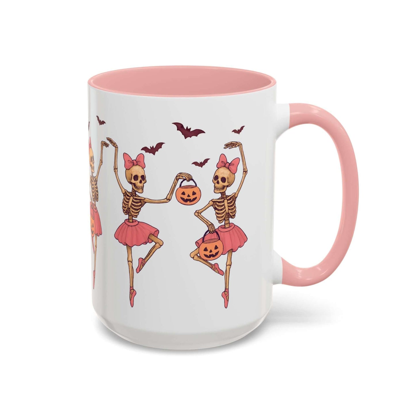 Halloween Skeleton Ballerina Dancers Mug, Brand63