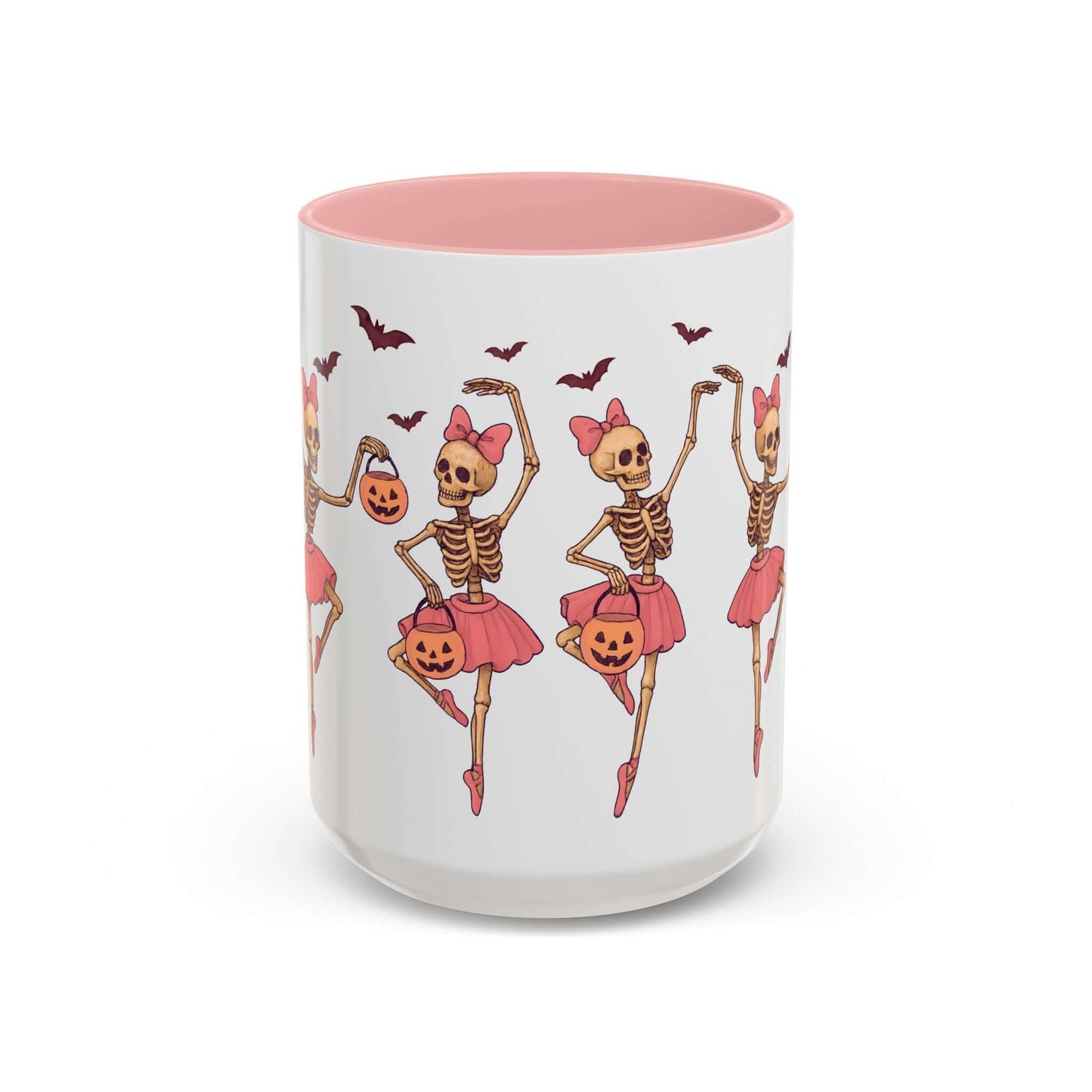 Halloween Skeleton Ballerina Dancers Mug, Brand63