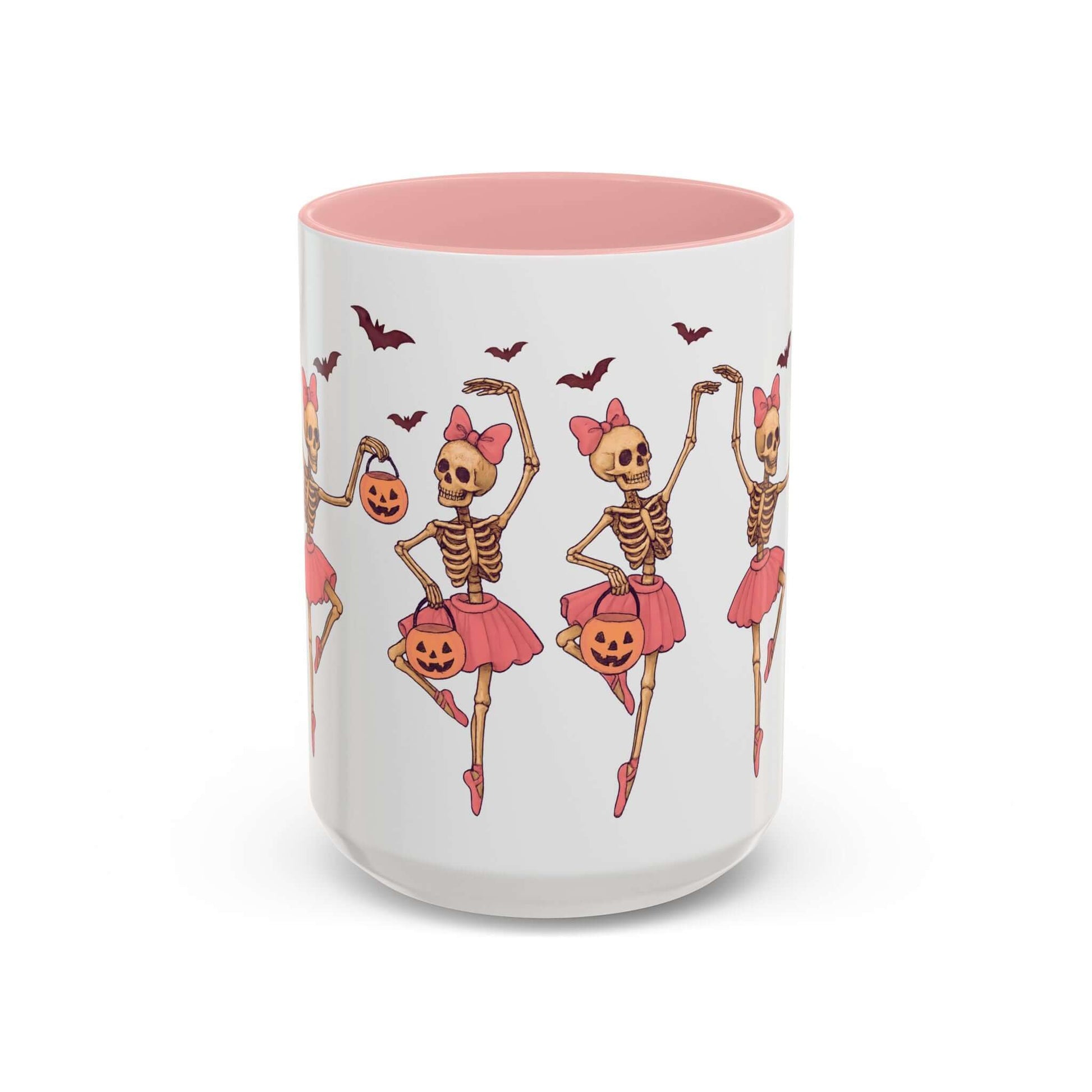 Halloween Skeleton Ballerina Dancers Mug, Brand63