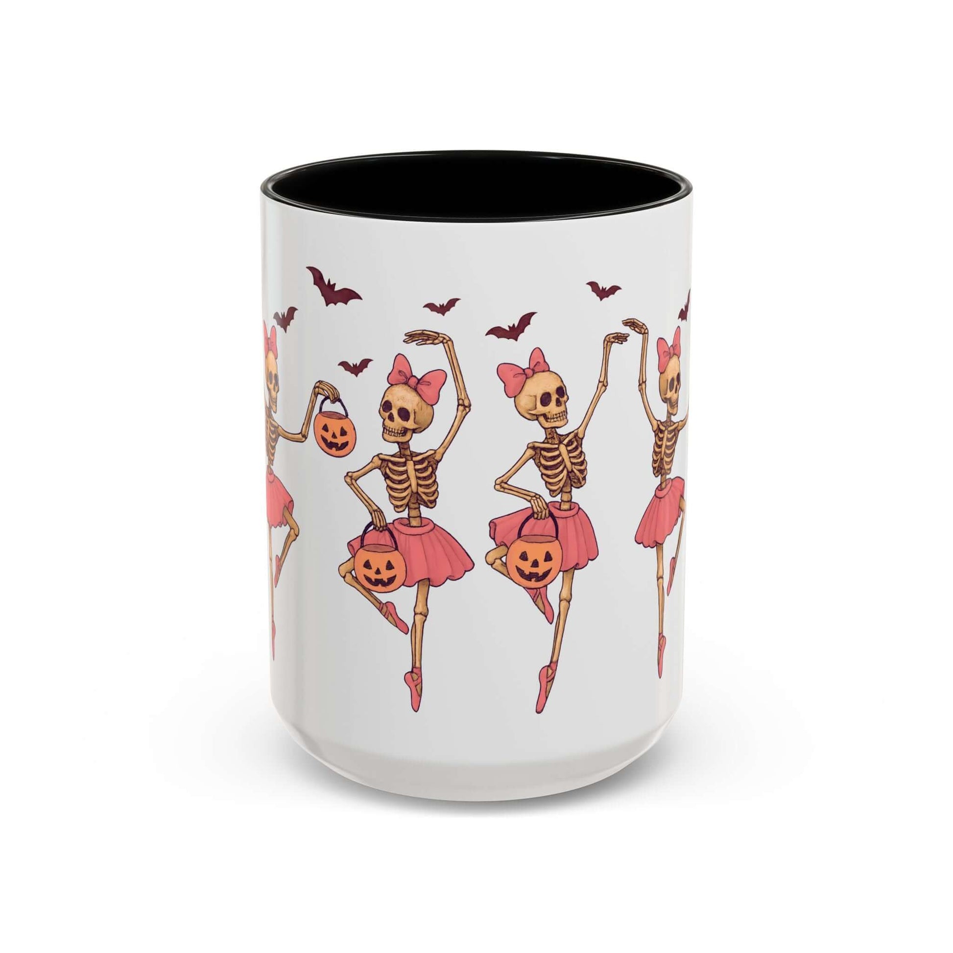 Halloween Skeleton Ballerina Dancers Mug, Brand63