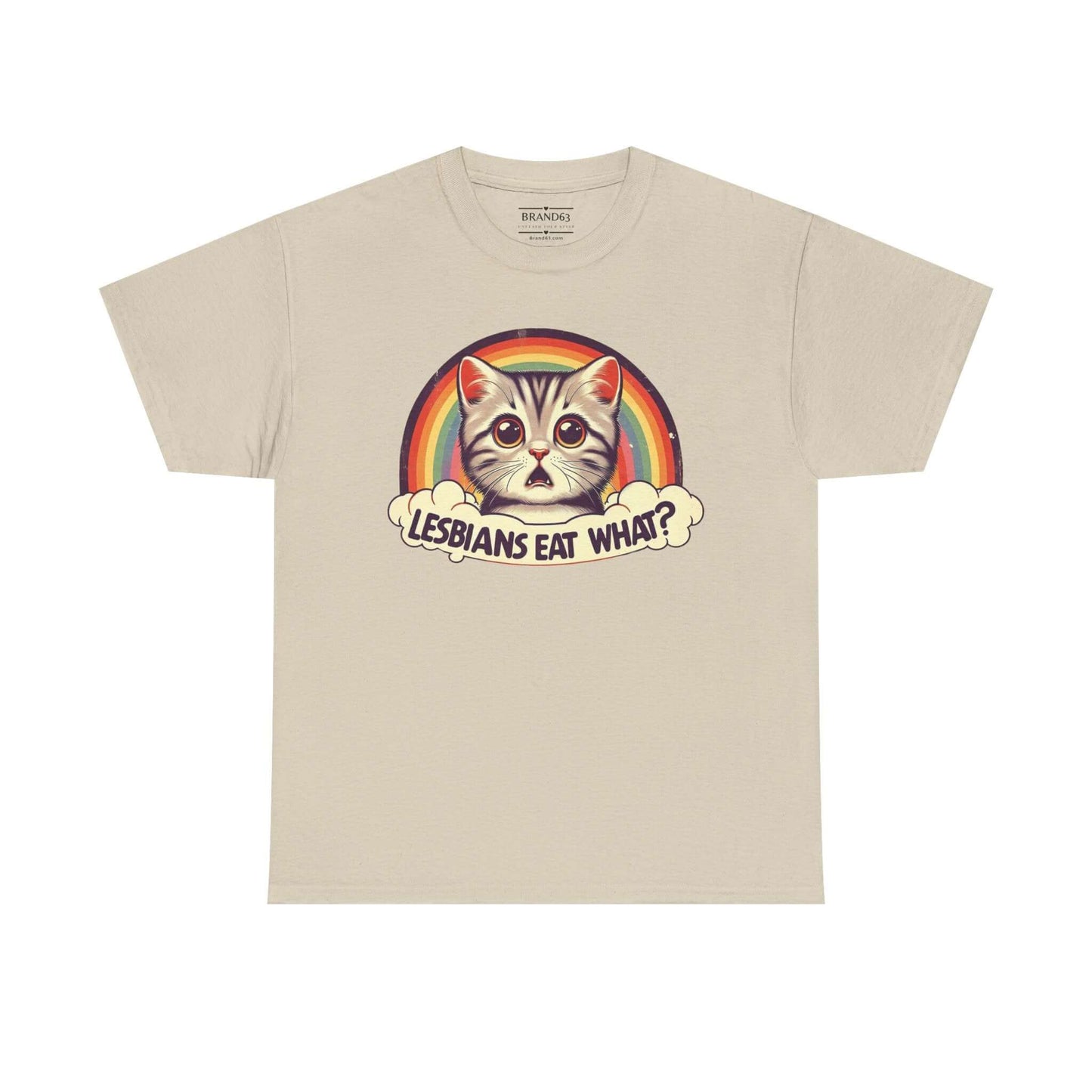 Lesbian Humor Pride Month Tee, Brand63