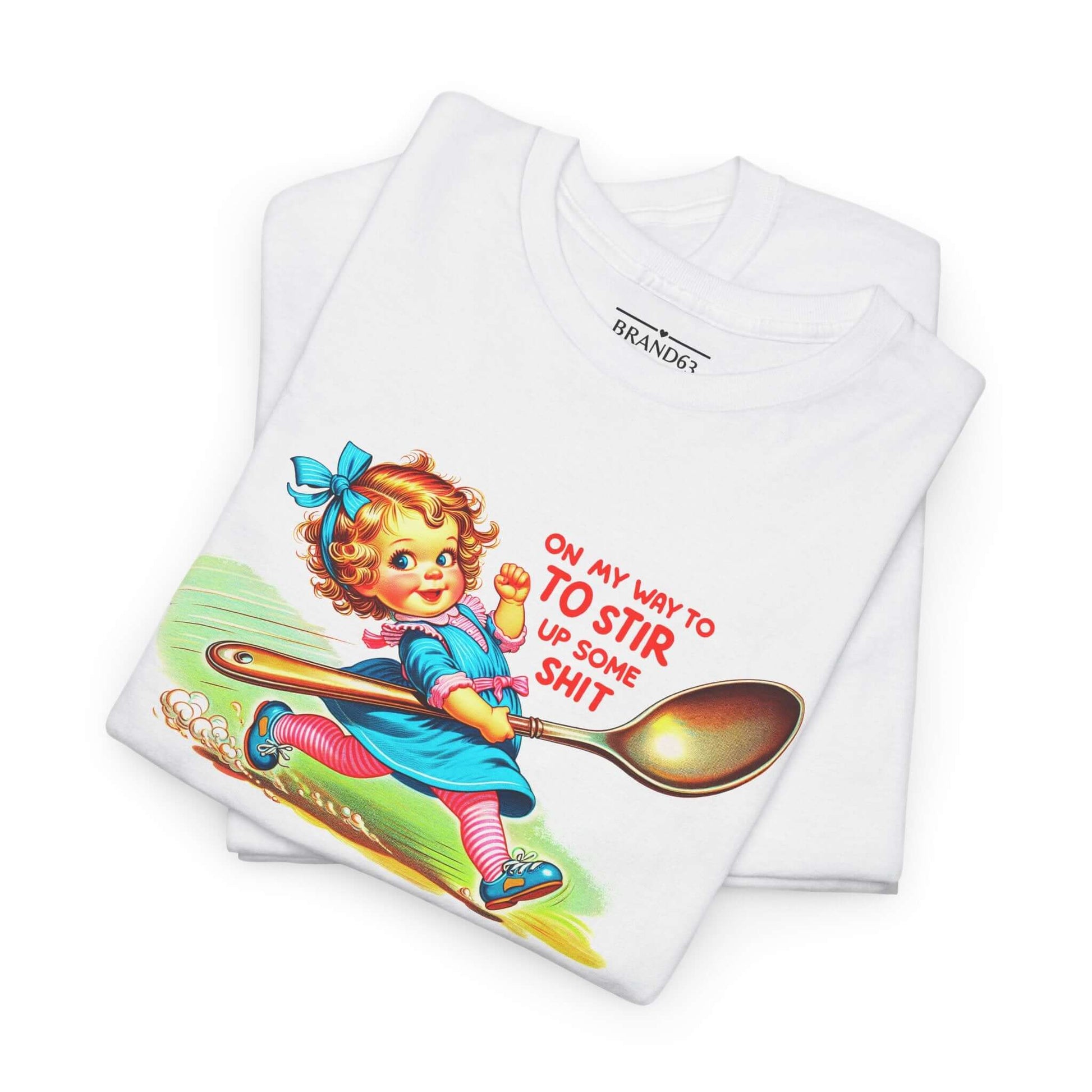 Men's Vintage Retro Funny Adult Humor T-shirt, Brand63