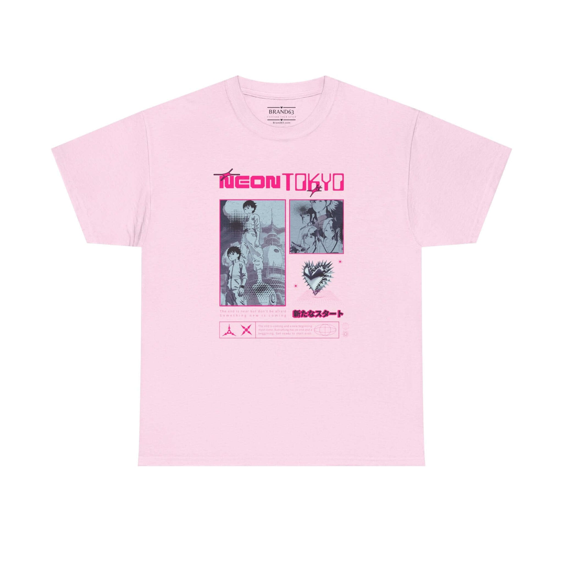 Neon-Tokyo Anime Tee, Brand63