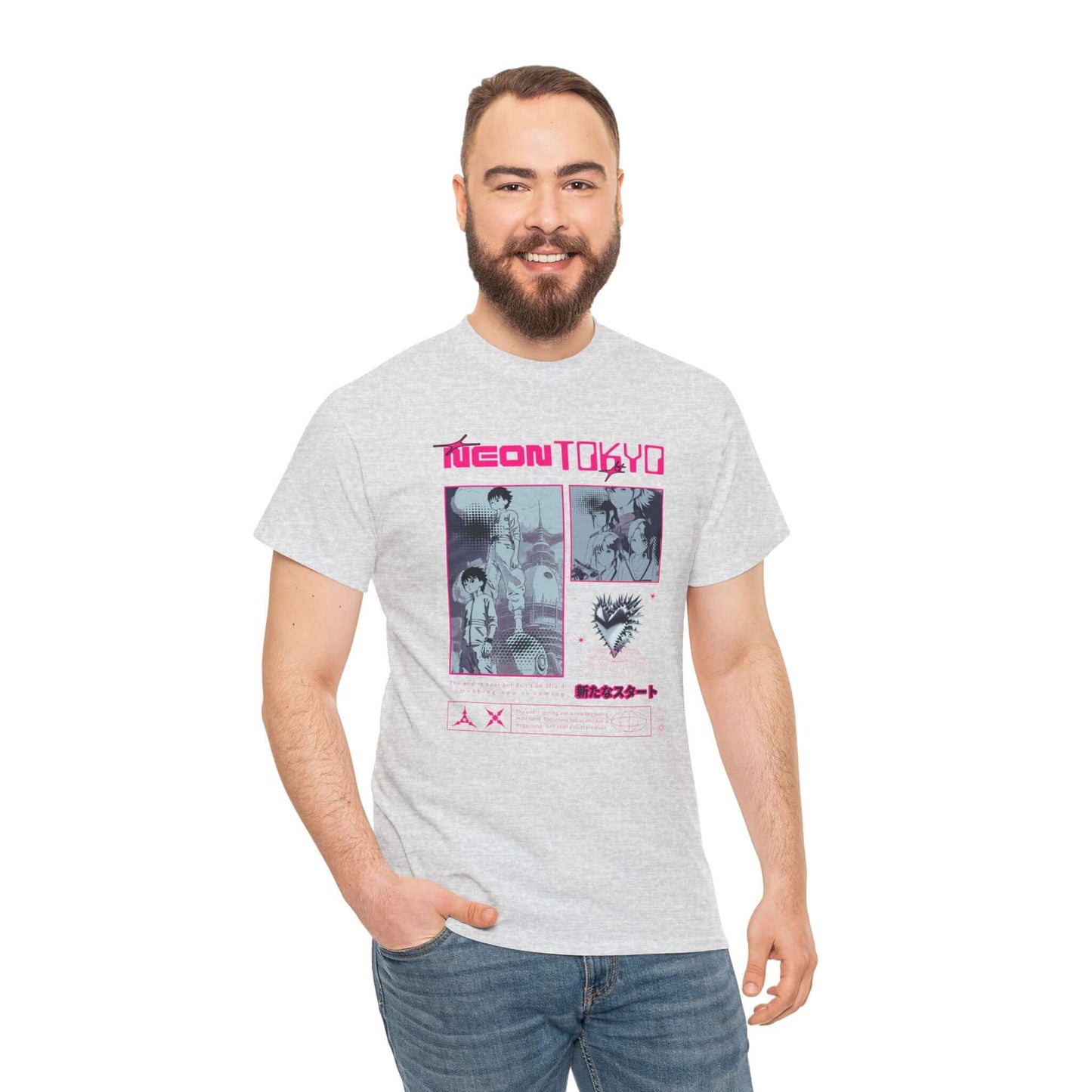 Neon-Tokyo Anime Tee, Brand63
