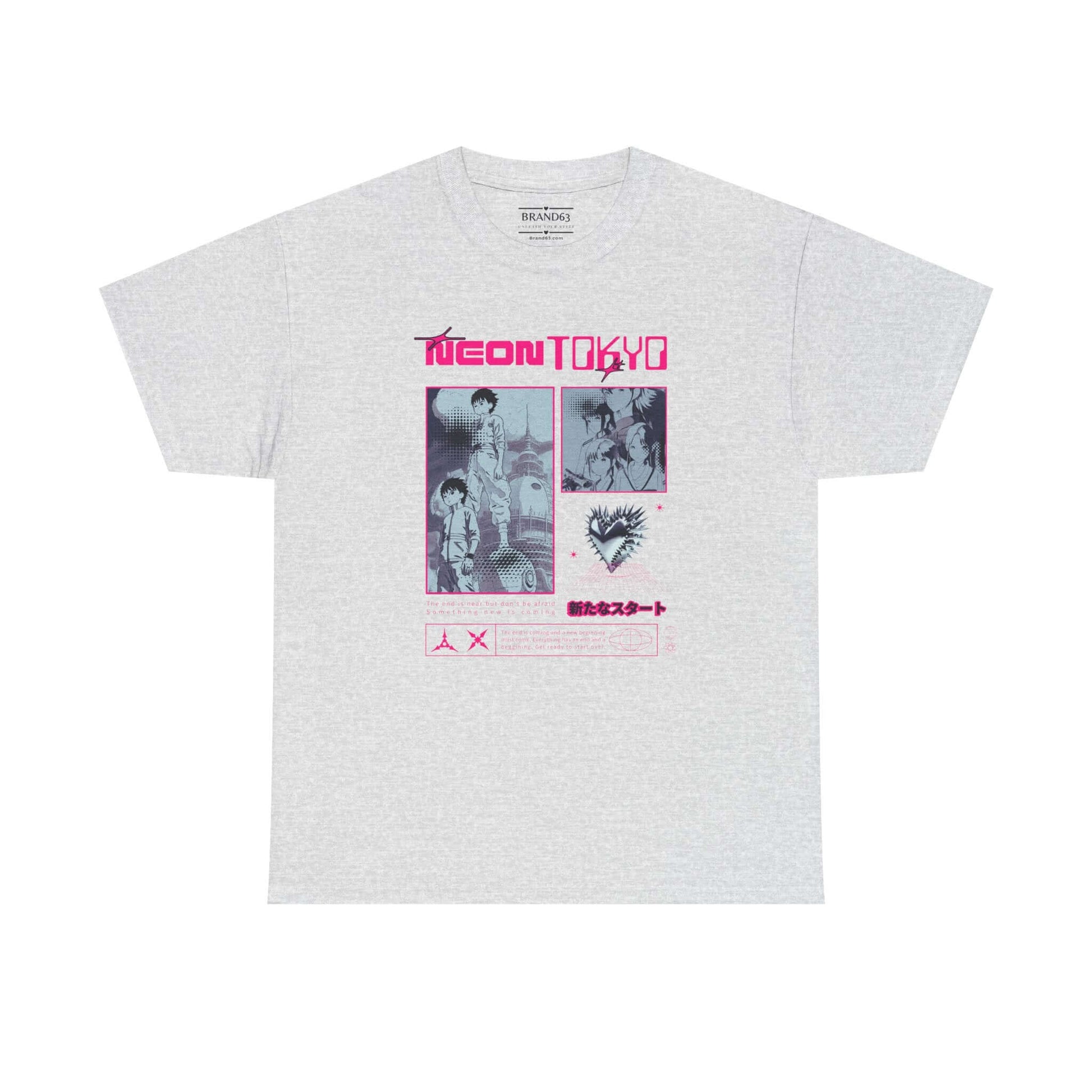 Neon-Tokyo Anime Tee, Brand63
