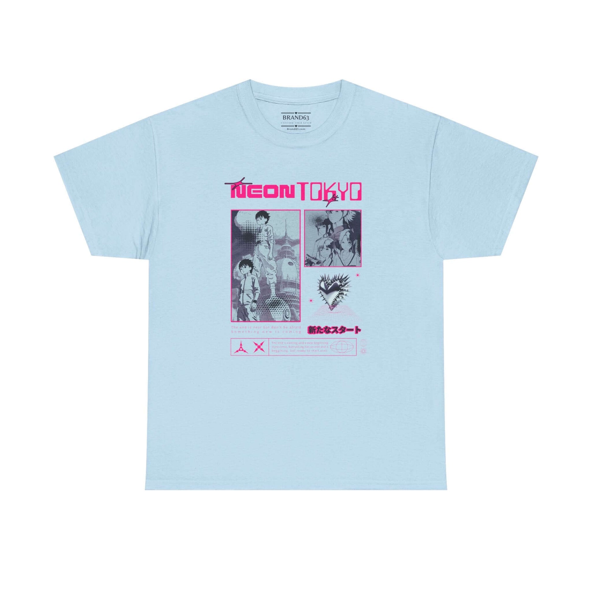 Neon-Tokyo Anime Tee, Brand63