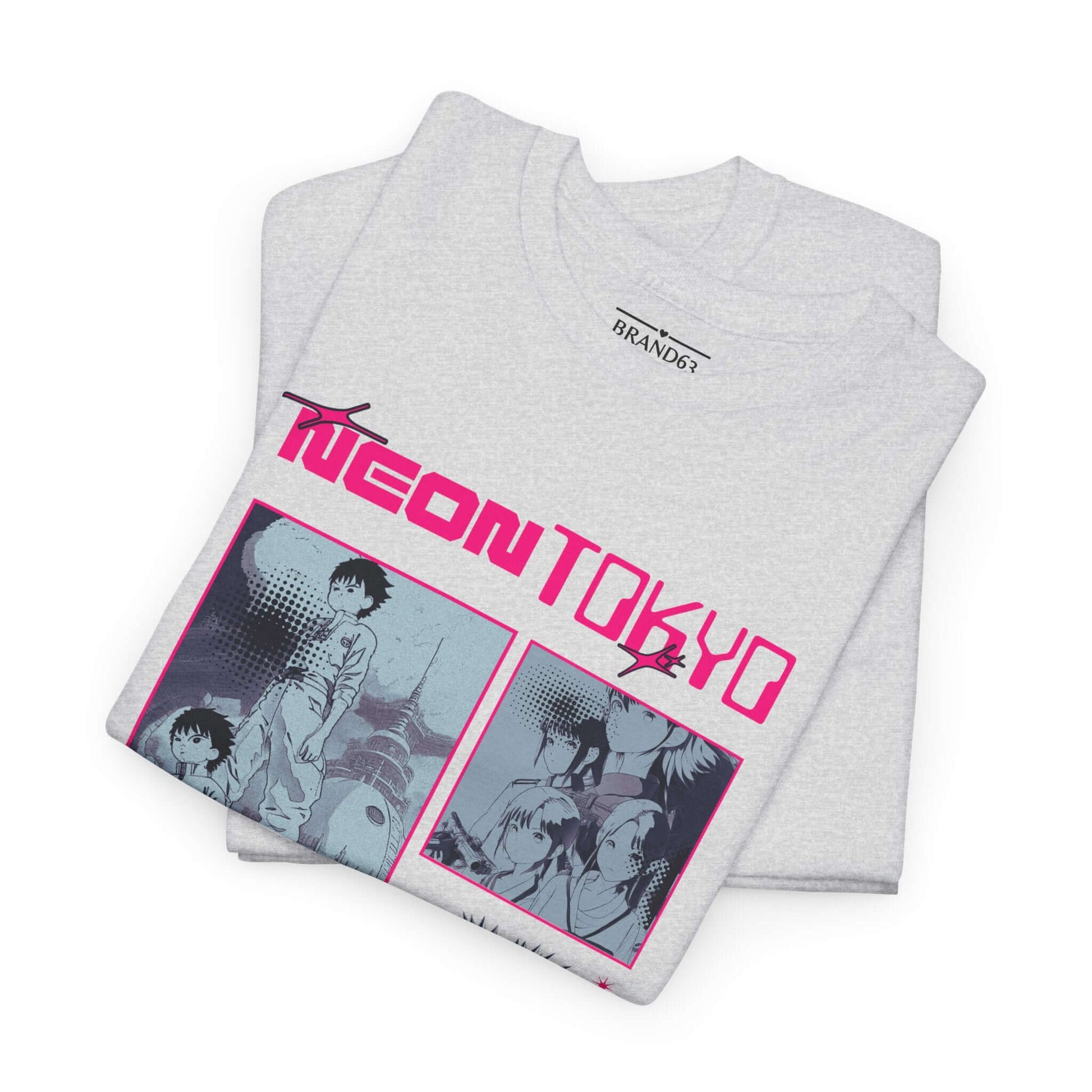 Neon-Tokyo Anime Tee, Brand63