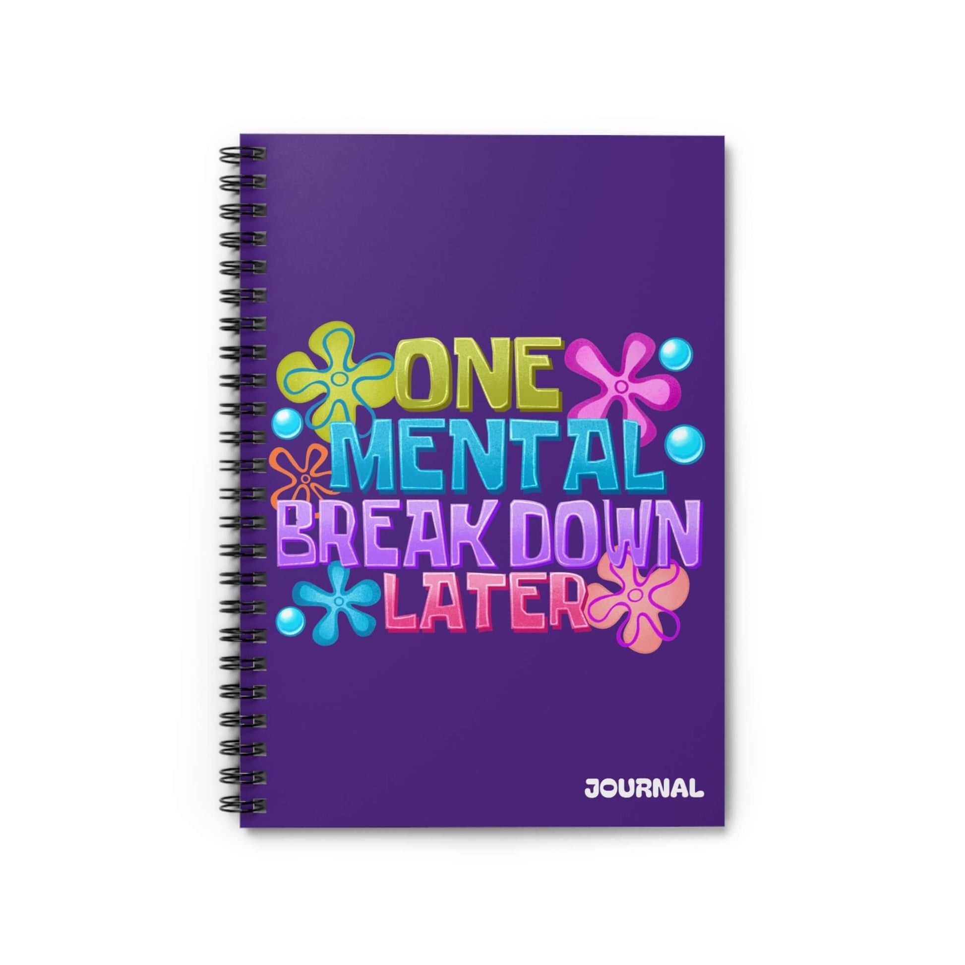 Self-Care Spiral Notebook - Ruled Line Blank Lined Journal, Brand63