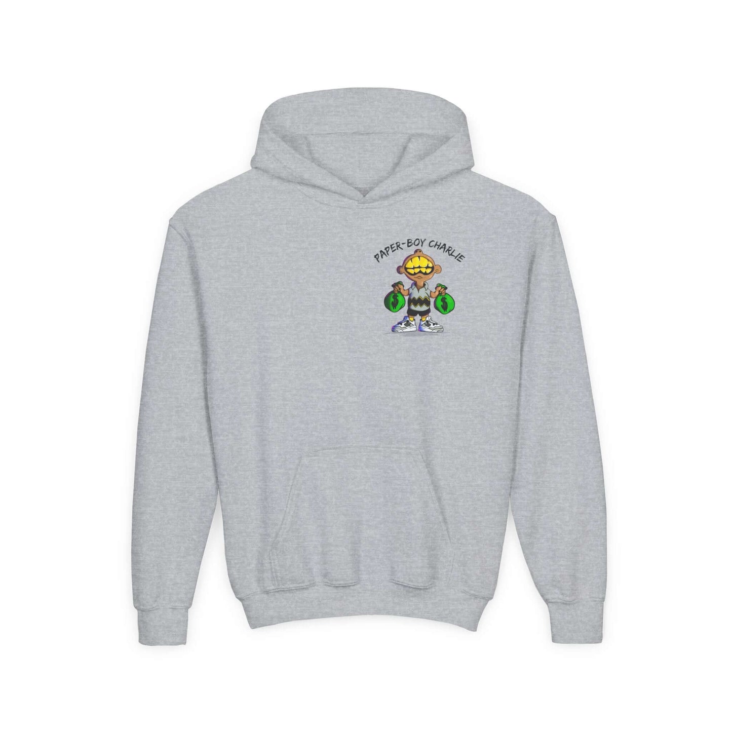 Paper-Boy Charlie Youth Hoodie, Brand63