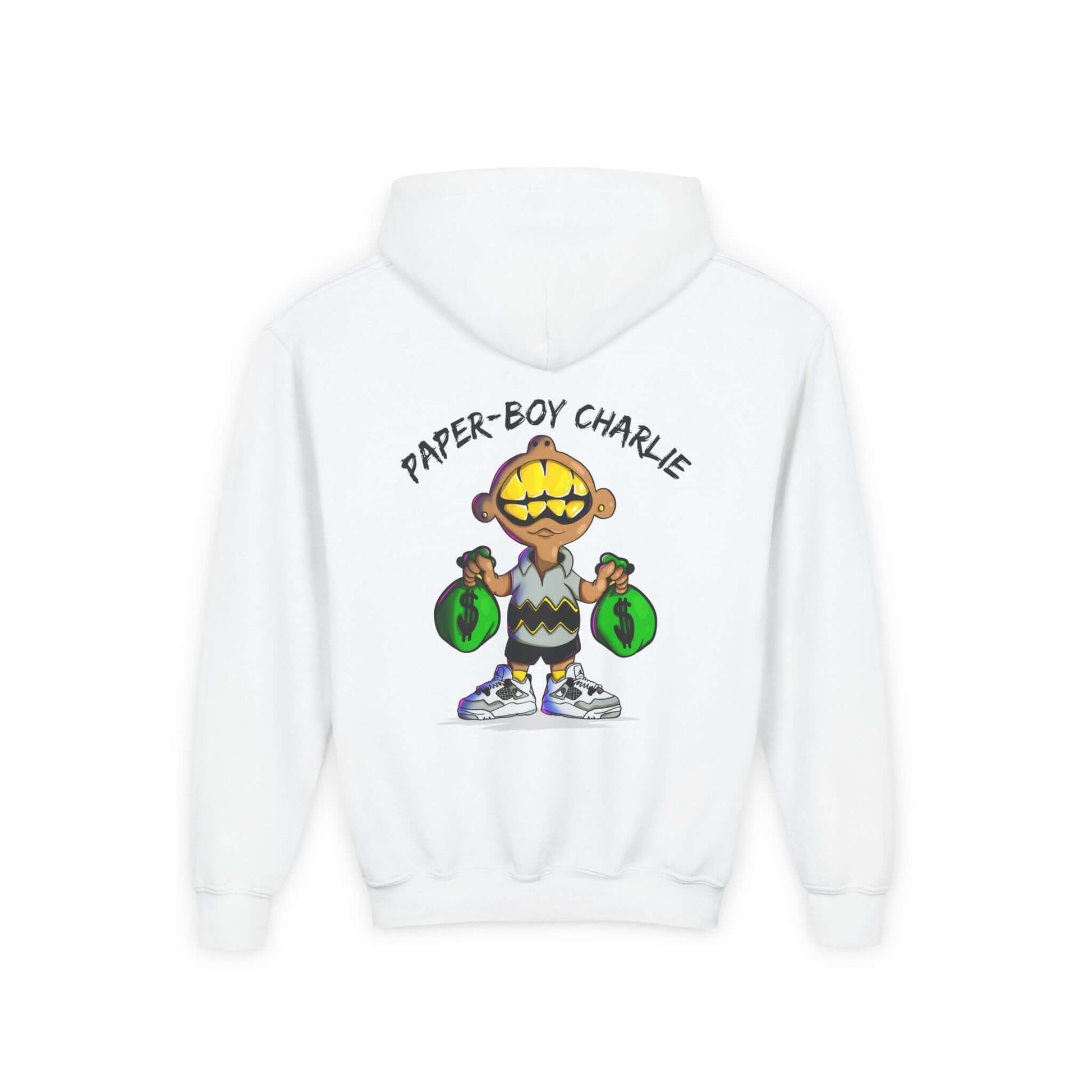 Paper-Boy Charlie Youth Hoodie, Brand63