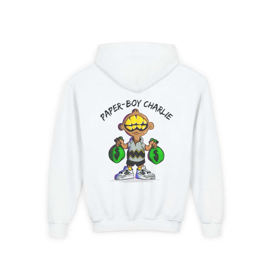 Paper-Boy Charlie Youth Hoodie, Brand63