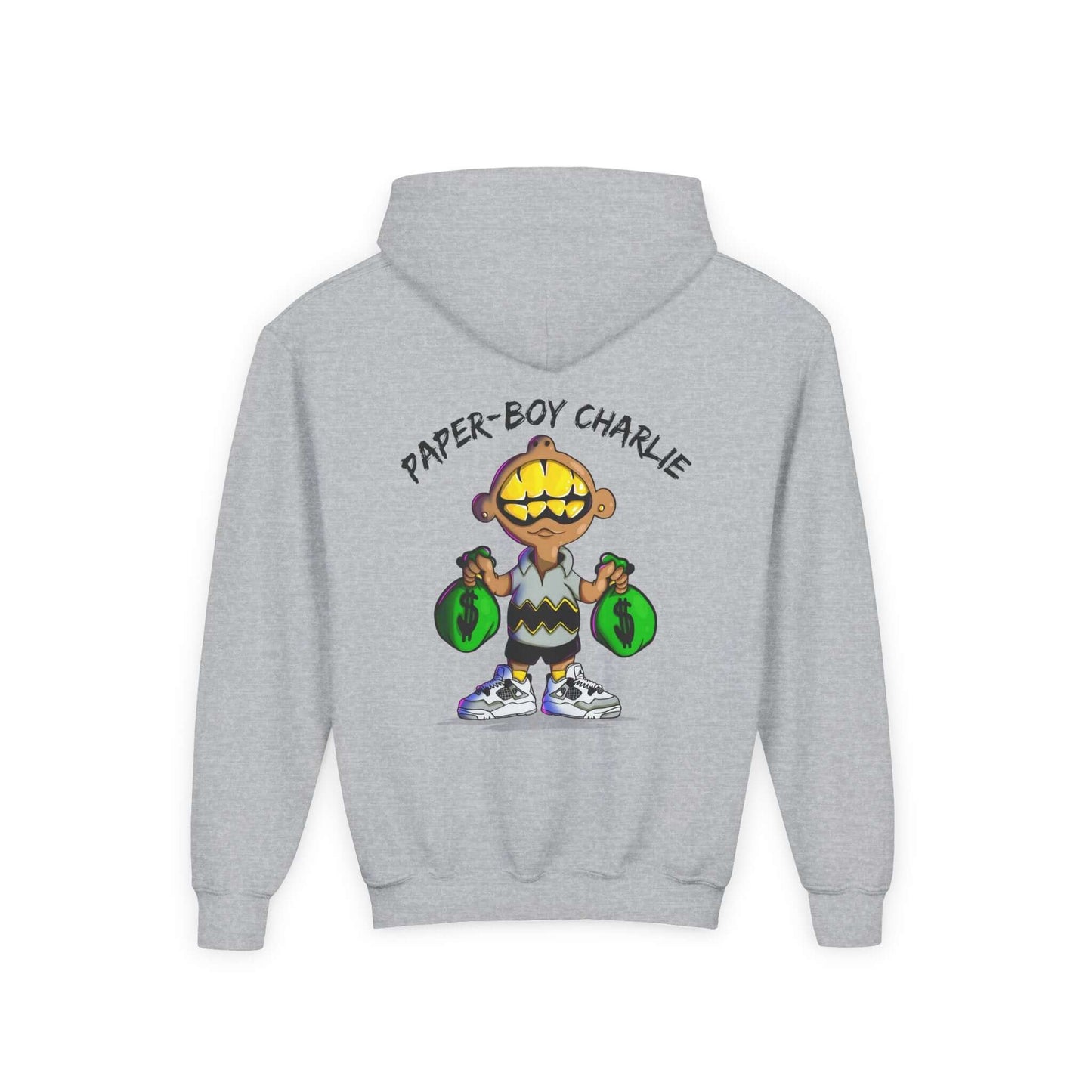 Paper-Boy Charlie Youth Hoodie, Brand63