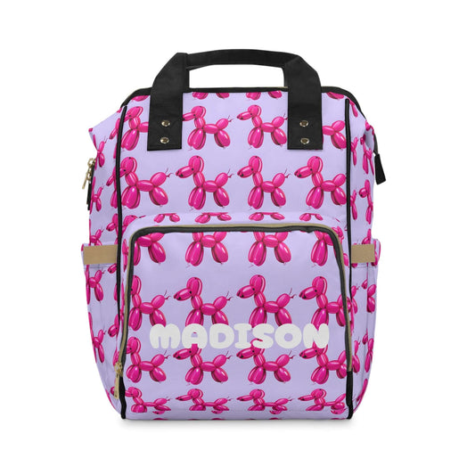 Personalized Balloon-Dog Baby Diaper Bag, Brand63