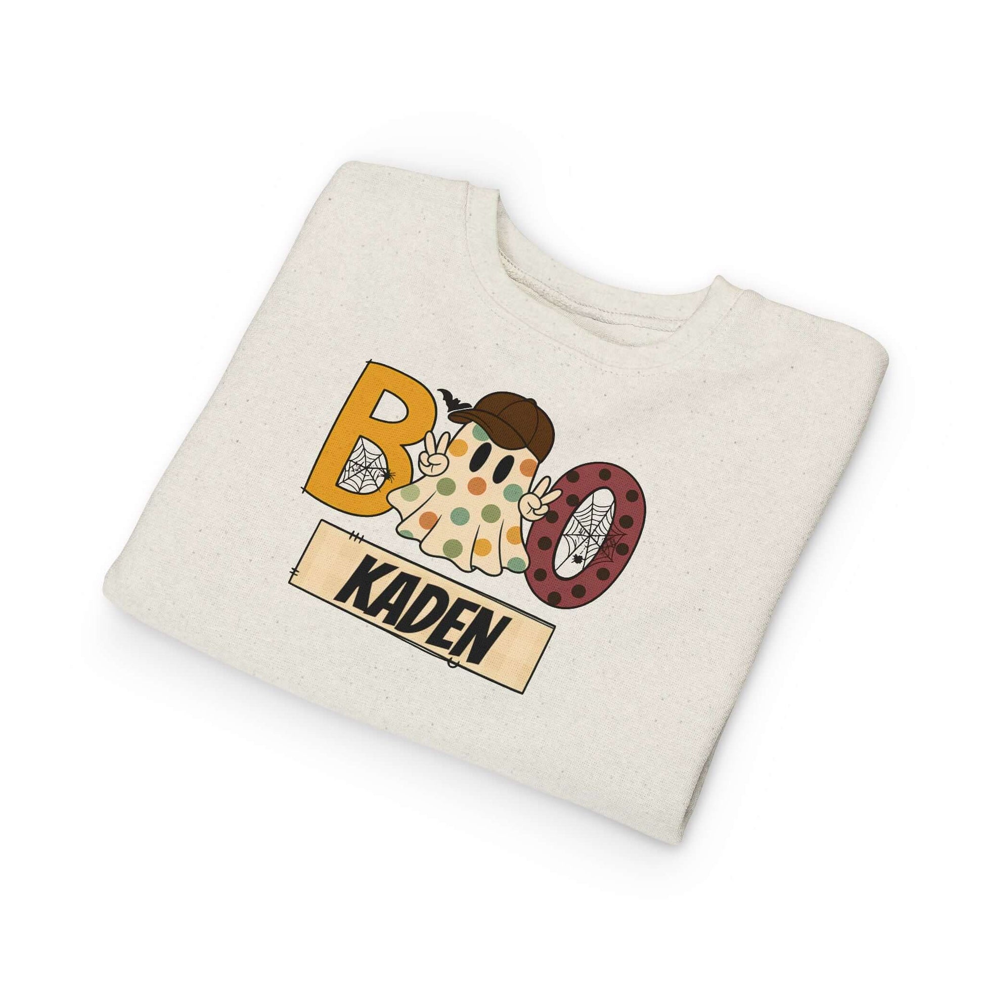 Personalized toddler Halloween sweatshirt, Brand63