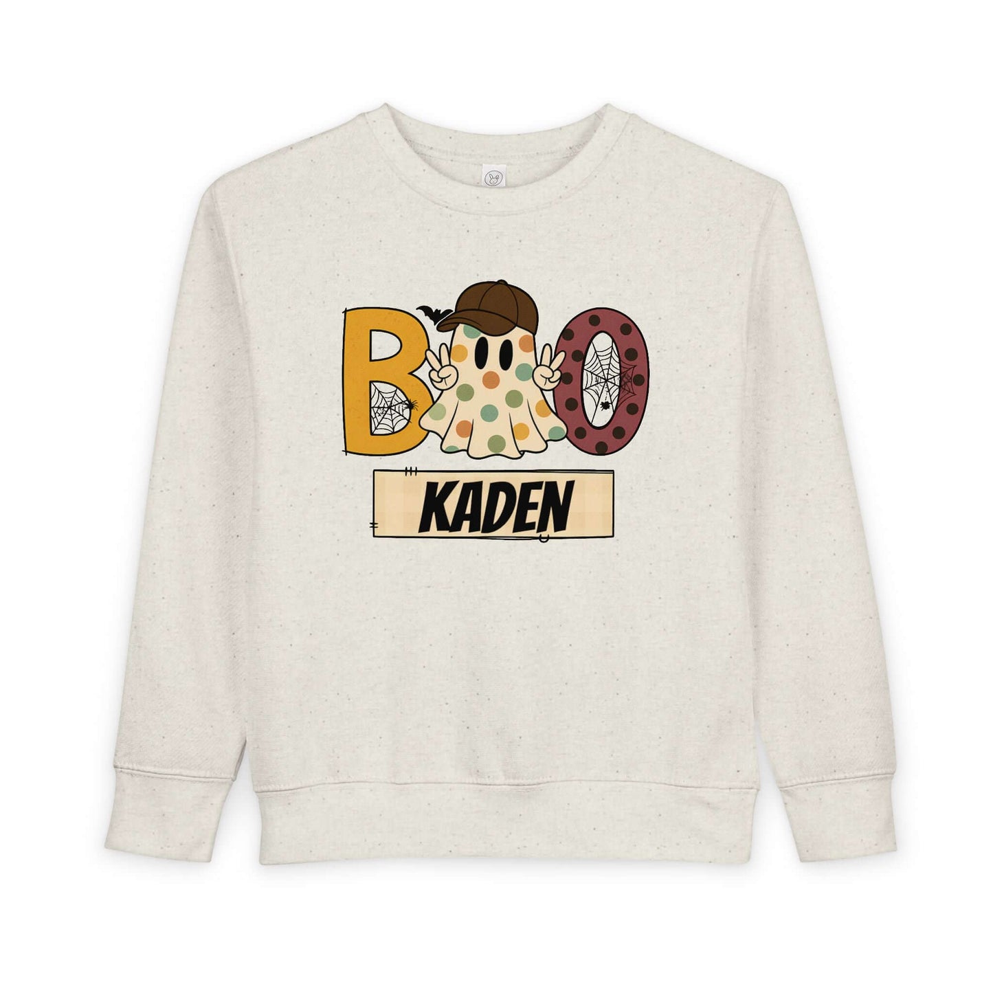 Personalized toddler Halloween sweatshirt, Brand63