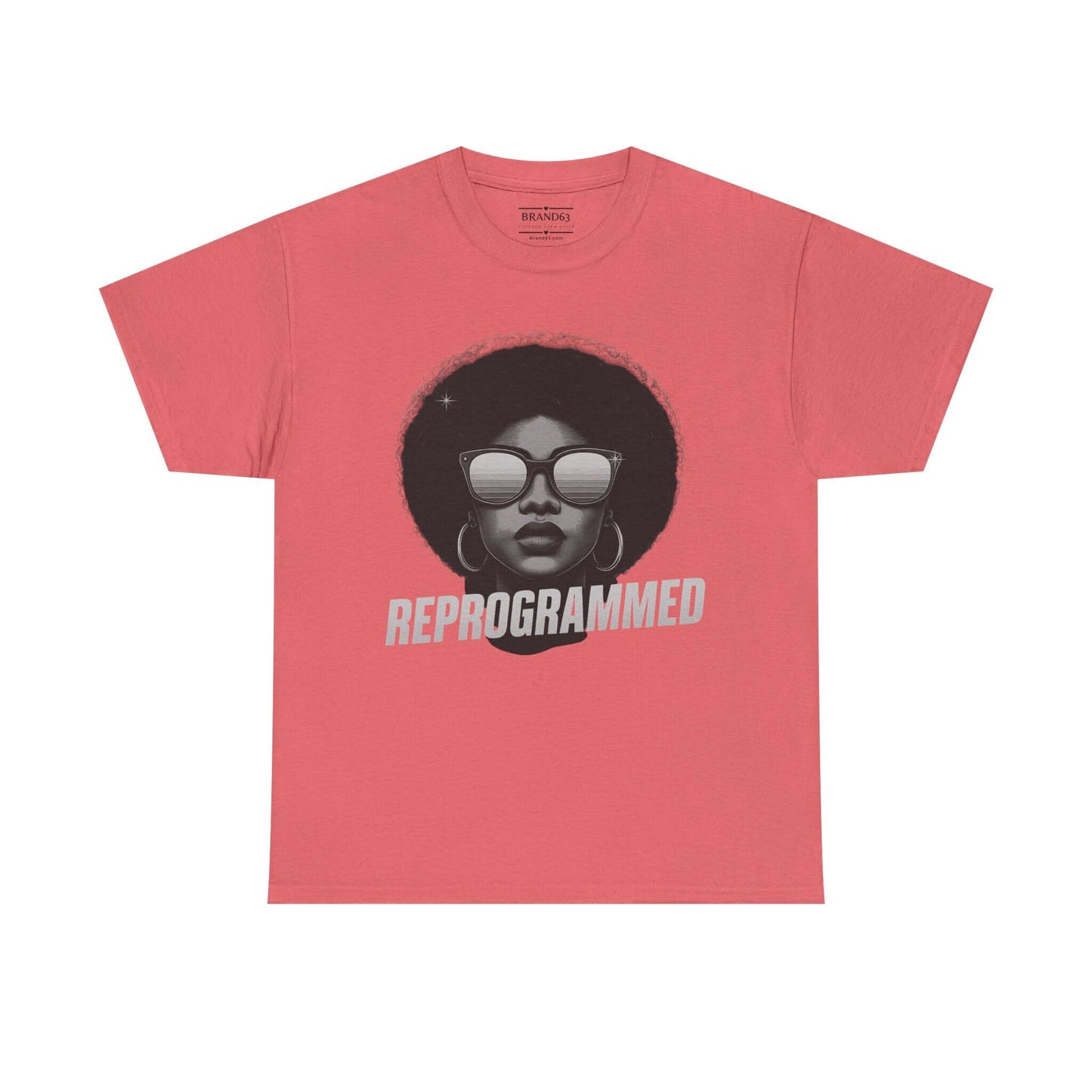 Reprogrammed Afro Graphic Tee | Afrocentric Fashion, Brand63