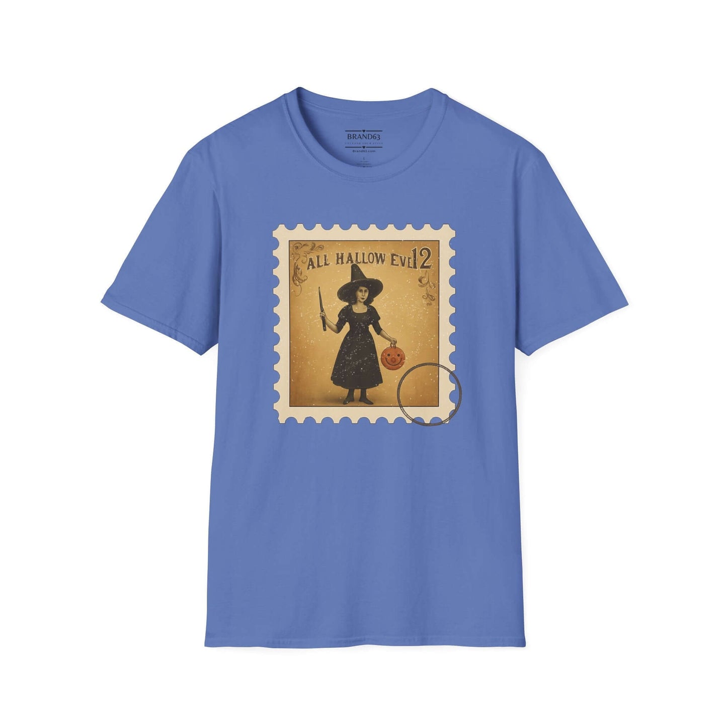 Retro Halloween Postage Stamp Tee, Brand63