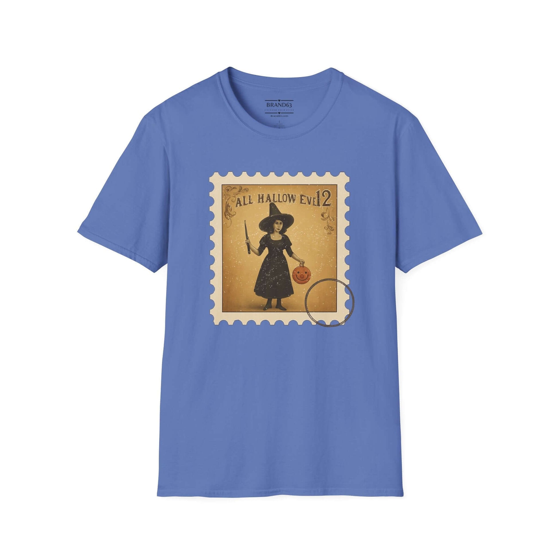 Retro Halloween Postage Stamp Tee, Brand63