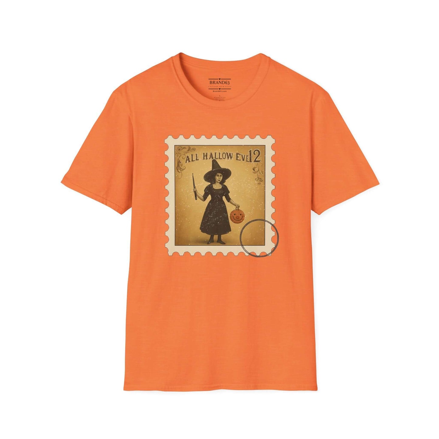 Retro Halloween Postage Stamp Tee, Brand63