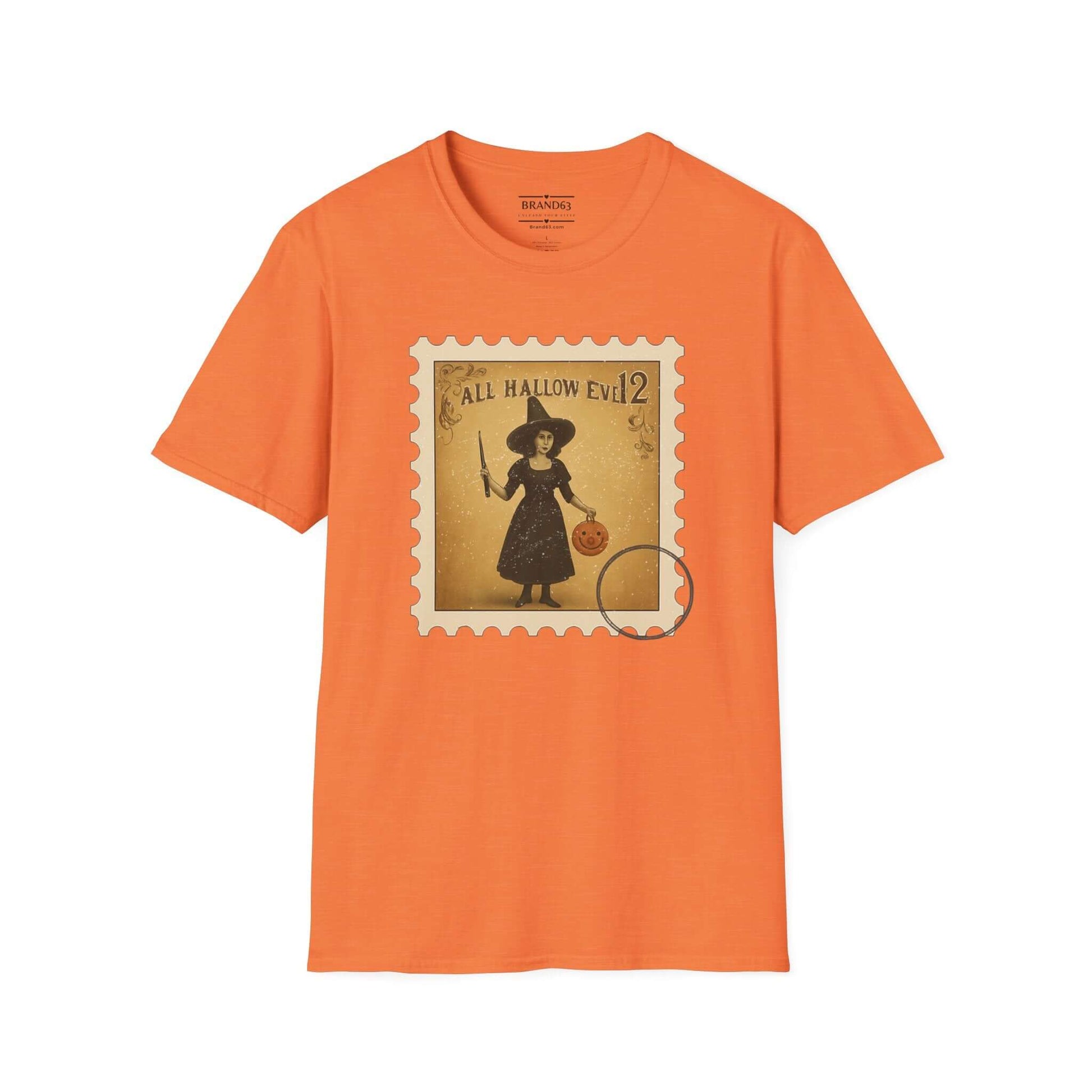 Retro Halloween Postage Stamp Tee, Brand63