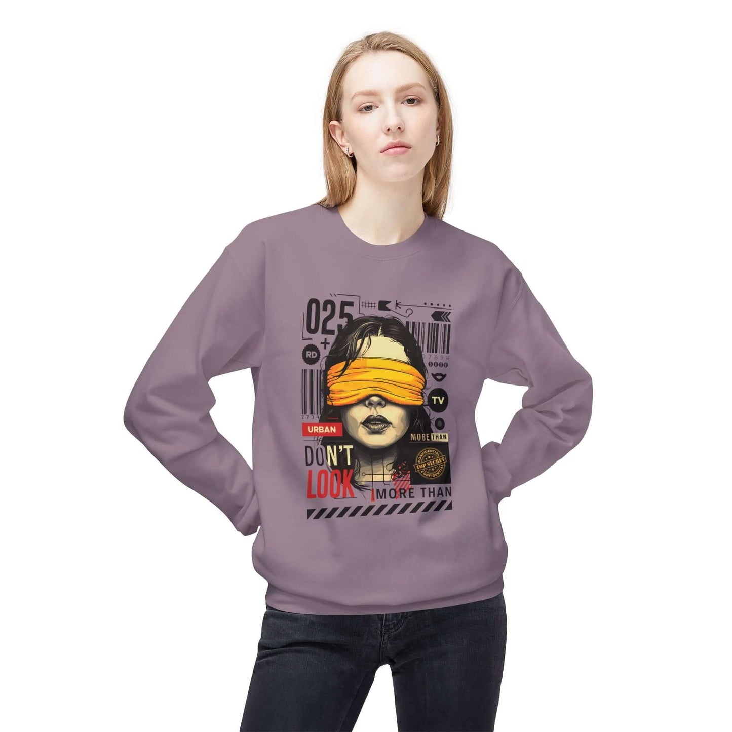 Retro Reel Top Secret Woman's Sweatshirt, Brand63