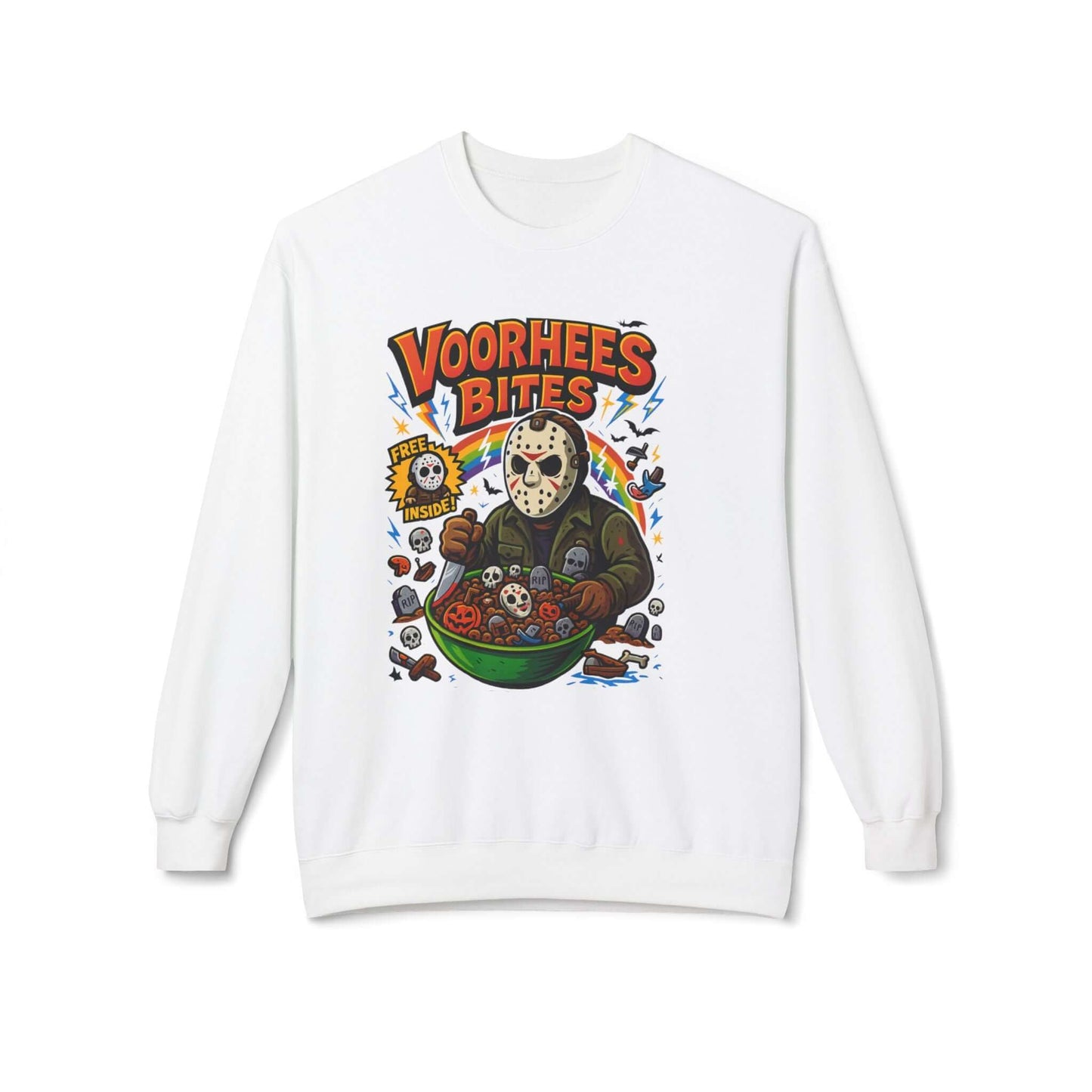 Scary Horror Movie Vintage Style Cereal Sweatshirt, Brand63