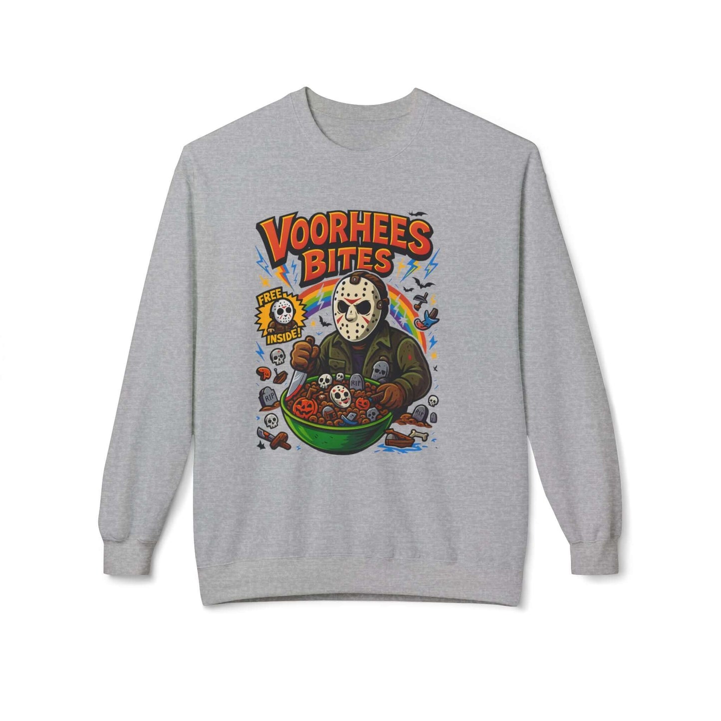 Scary Horror Movie Vintage Style Cereal Sweatshirt, Brand63