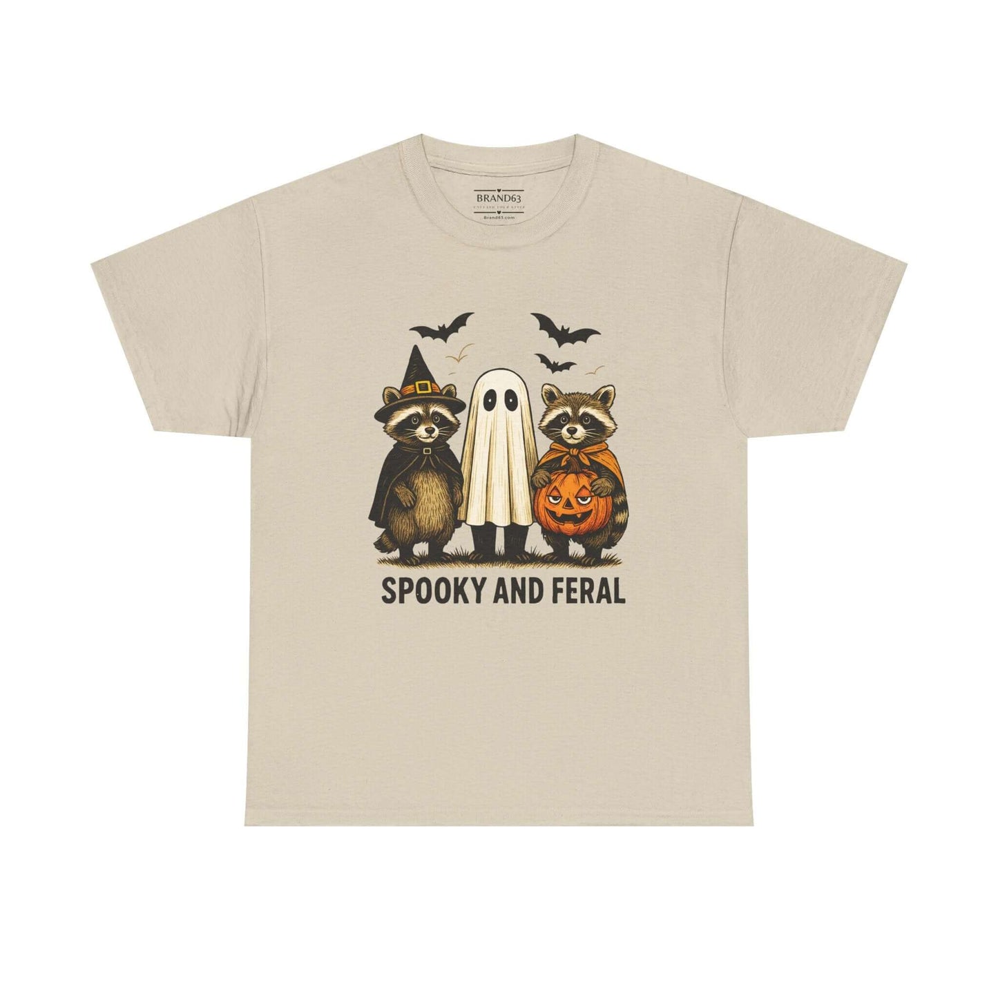 Spooky Halloween Raccoon Tee, Brand63