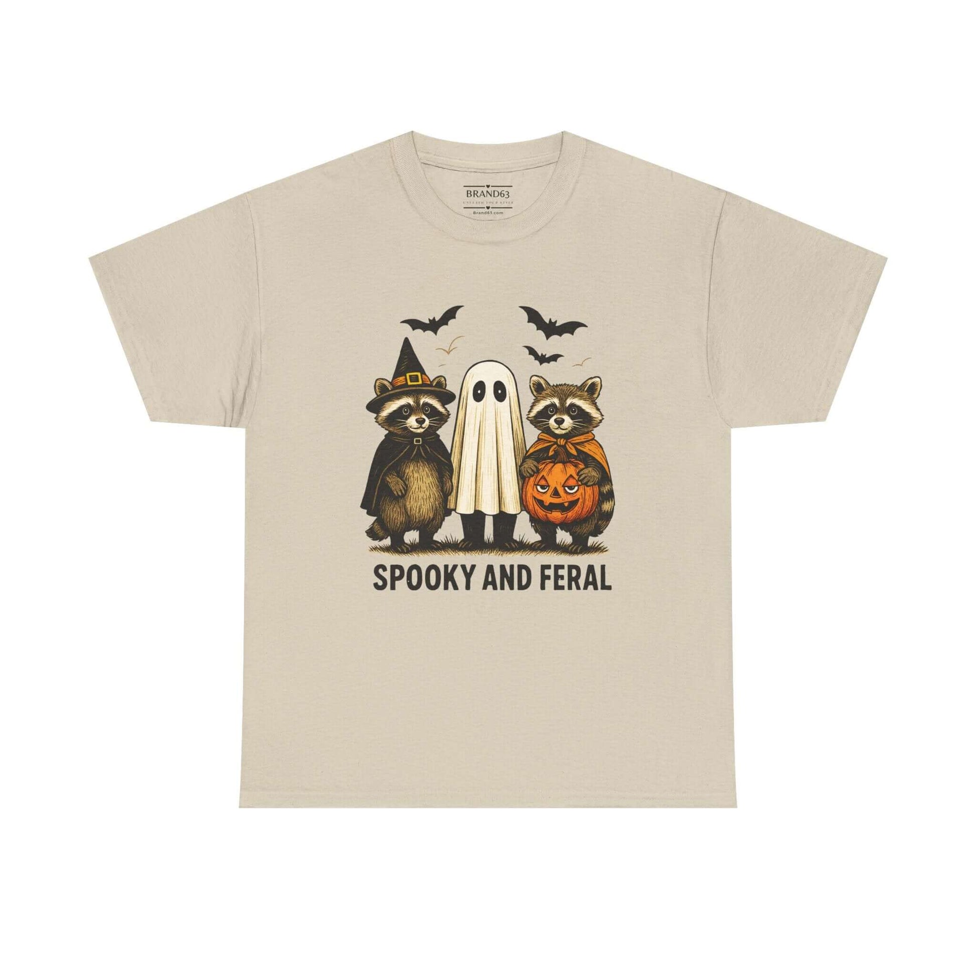 Spooky Halloween Raccoon Tee, Brand63