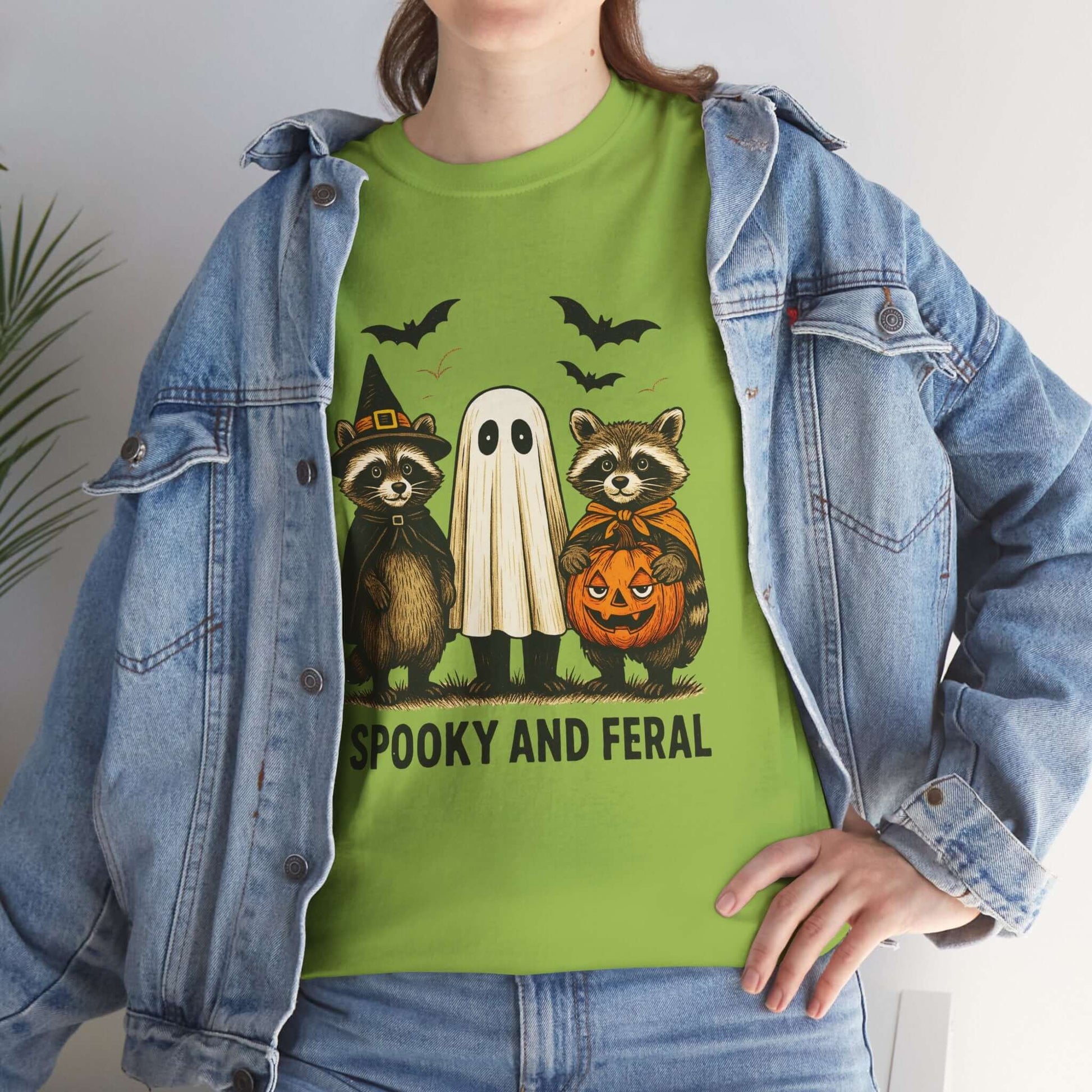 Spooky Halloween Raccoon Tee, Brand63