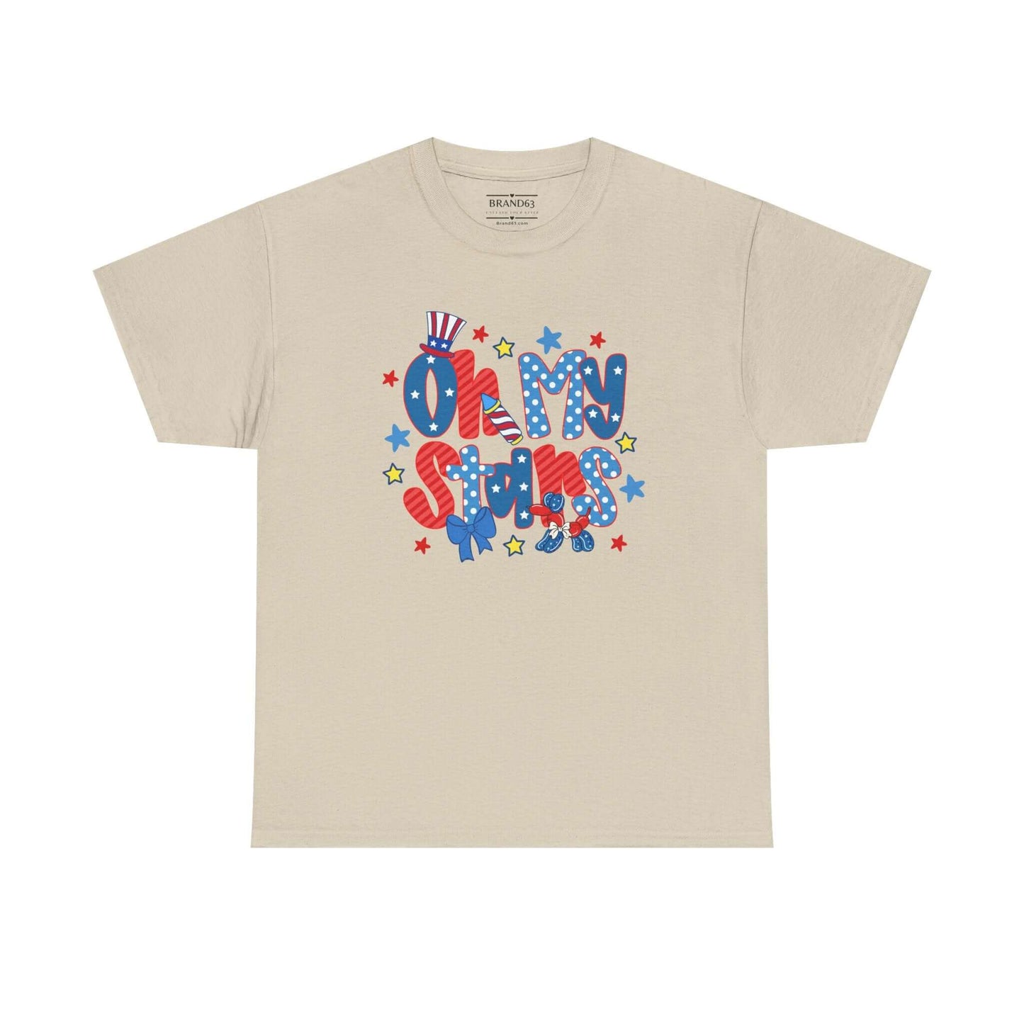 Stars 4th Of July Women's Tee, Brand63