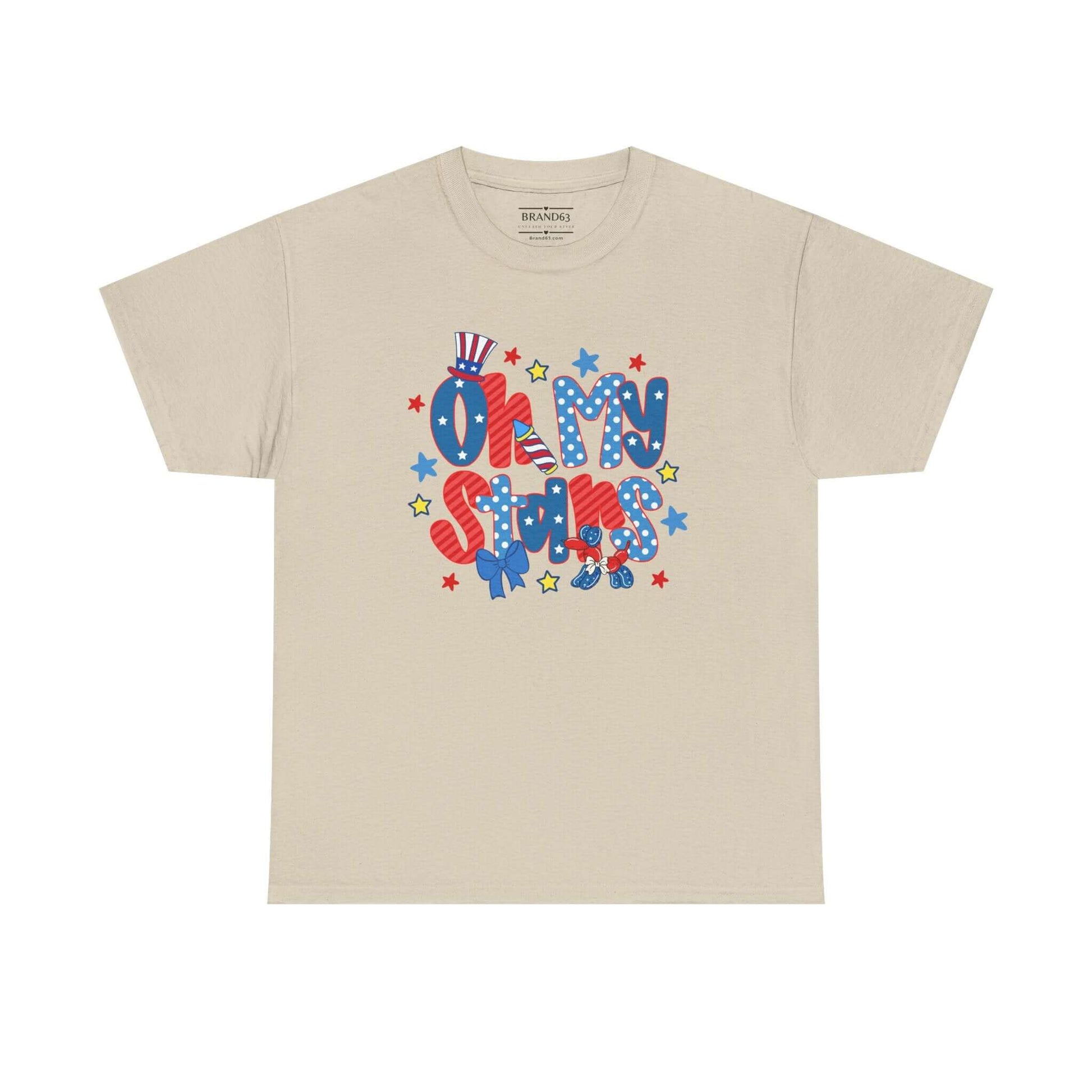 Stars 4th Of July Women's Tee, Brand63