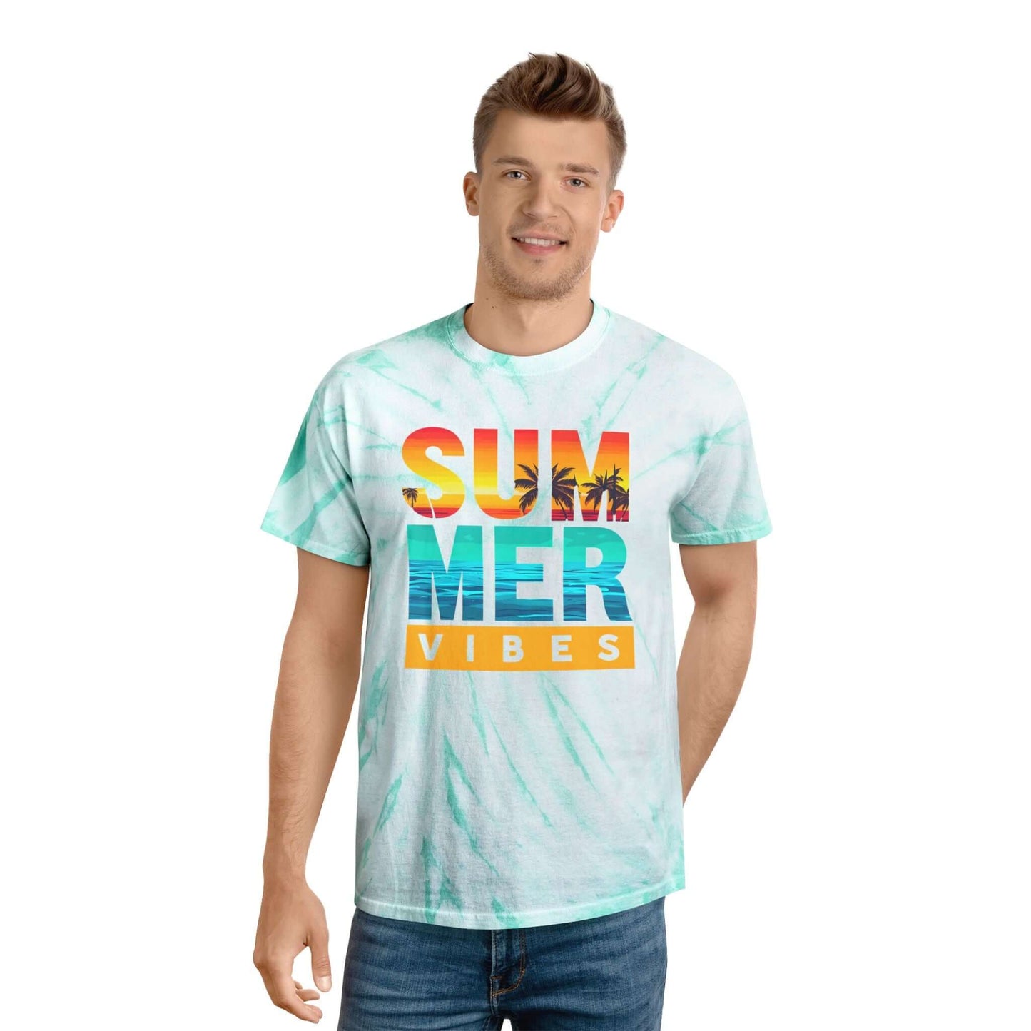 Tie-Dye Summer Vibes T-shirt, Brand63