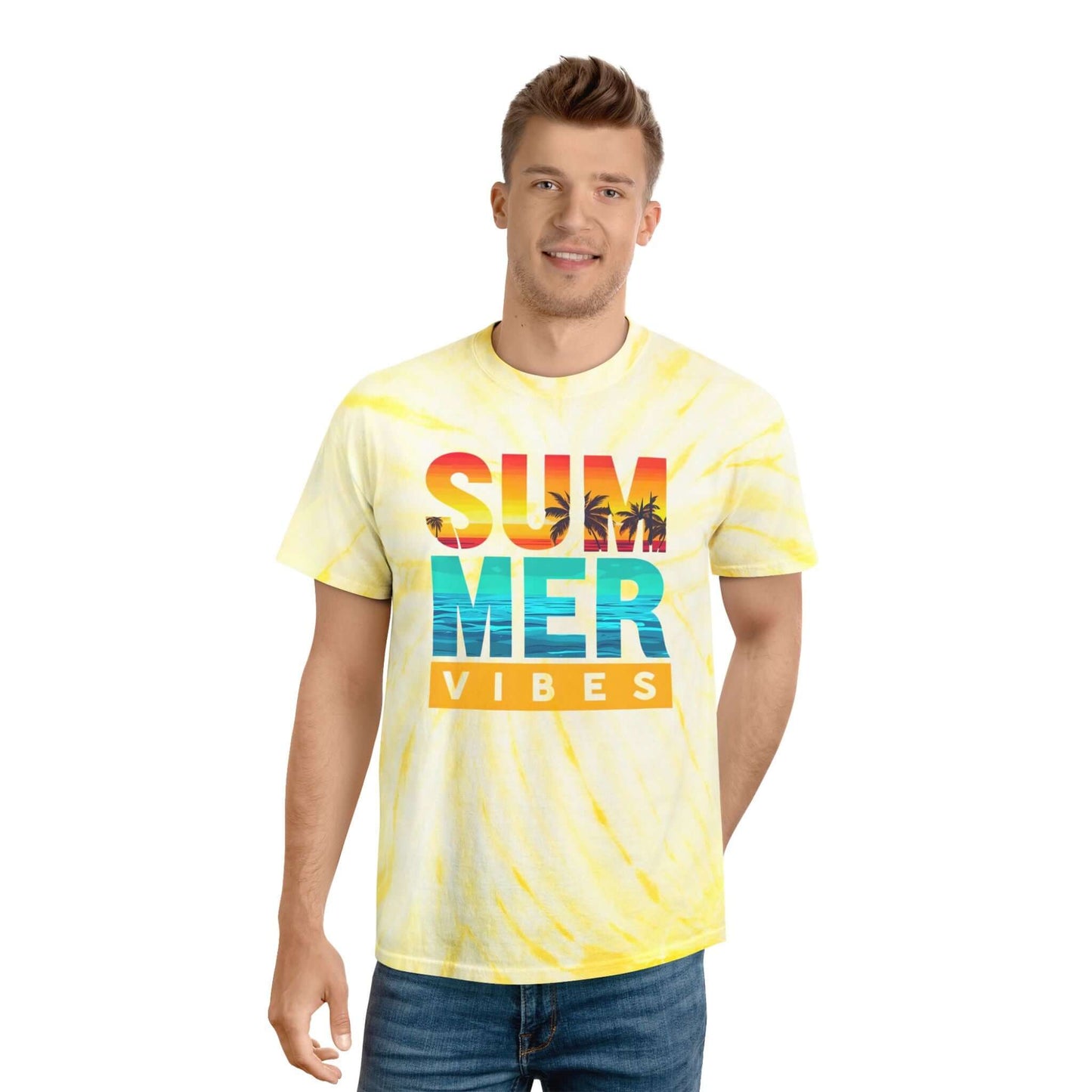 Tie-Dye Summer Vibes T-shirt, Brand63