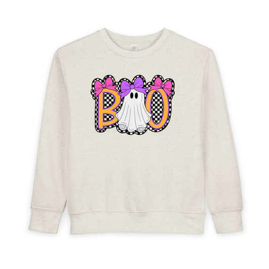 Toddler Halloween Boo sweatshirt, Brand63