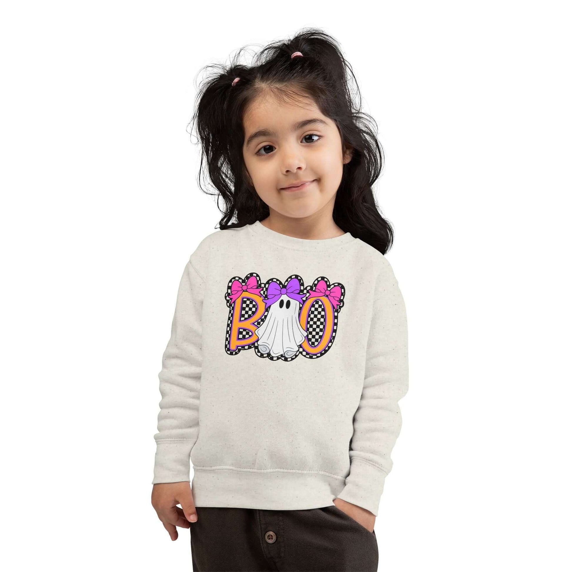 Toddler Halloween Boo sweatshirt, Brand63