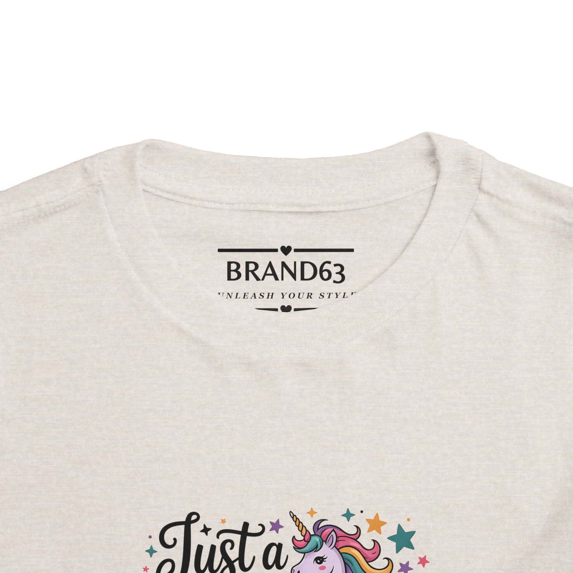 Unicorn Party Toddler Tee, Brand63