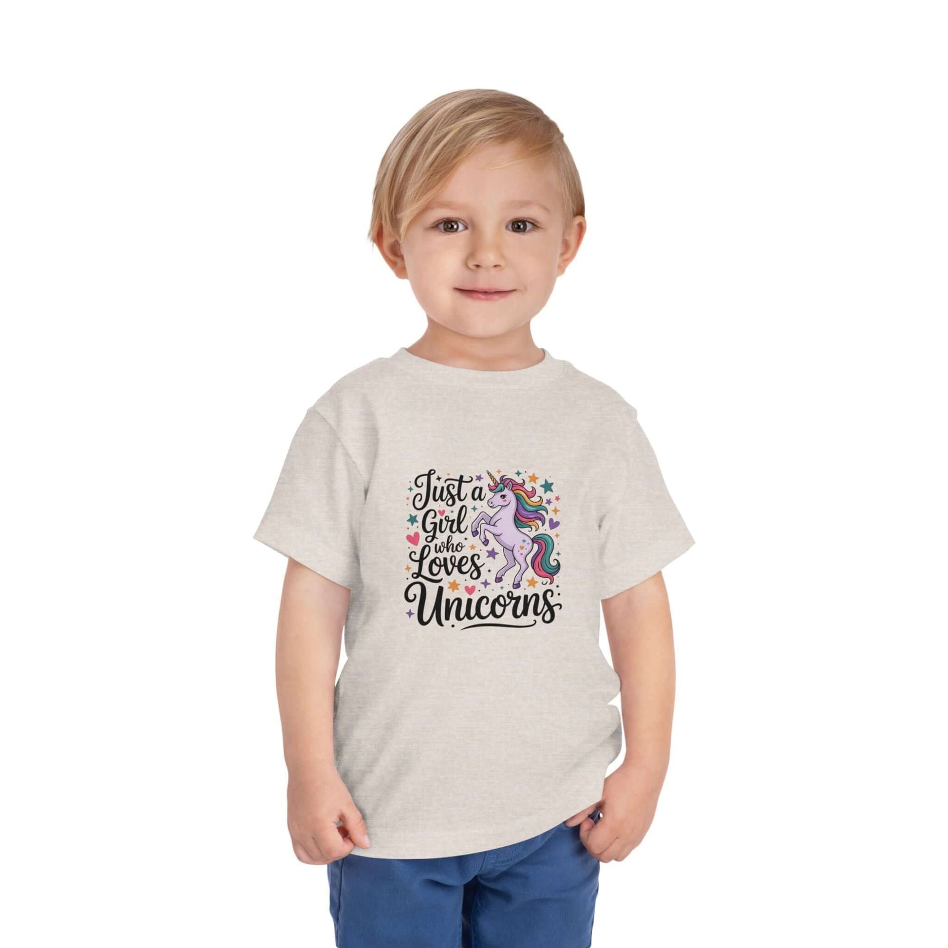 Unicorn Party Toddler Tee, Brand63