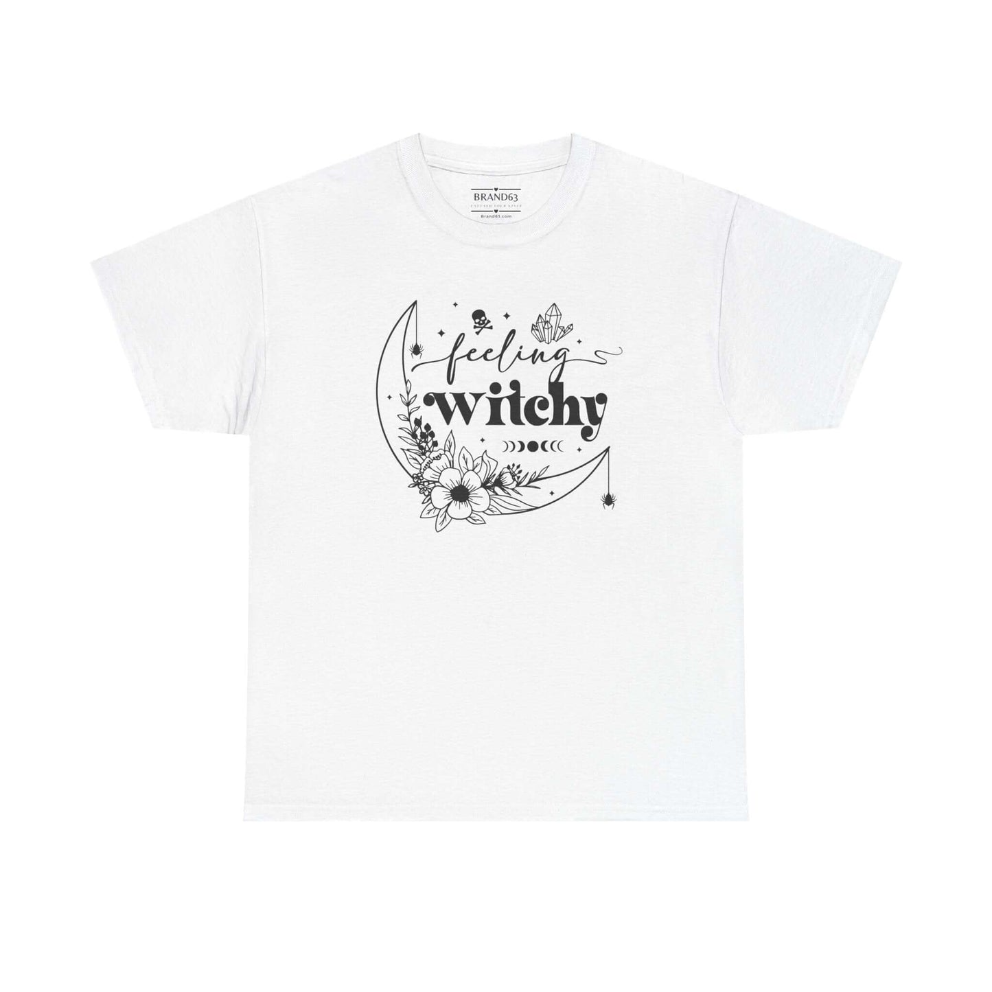 Witchy Graphic Design Halloween T-shirt, Brand63