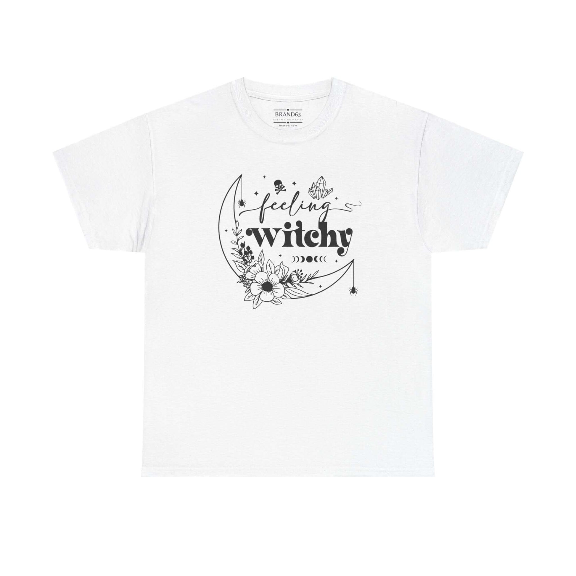 Witchy Graphic Design Halloween T-shirt, Brand63